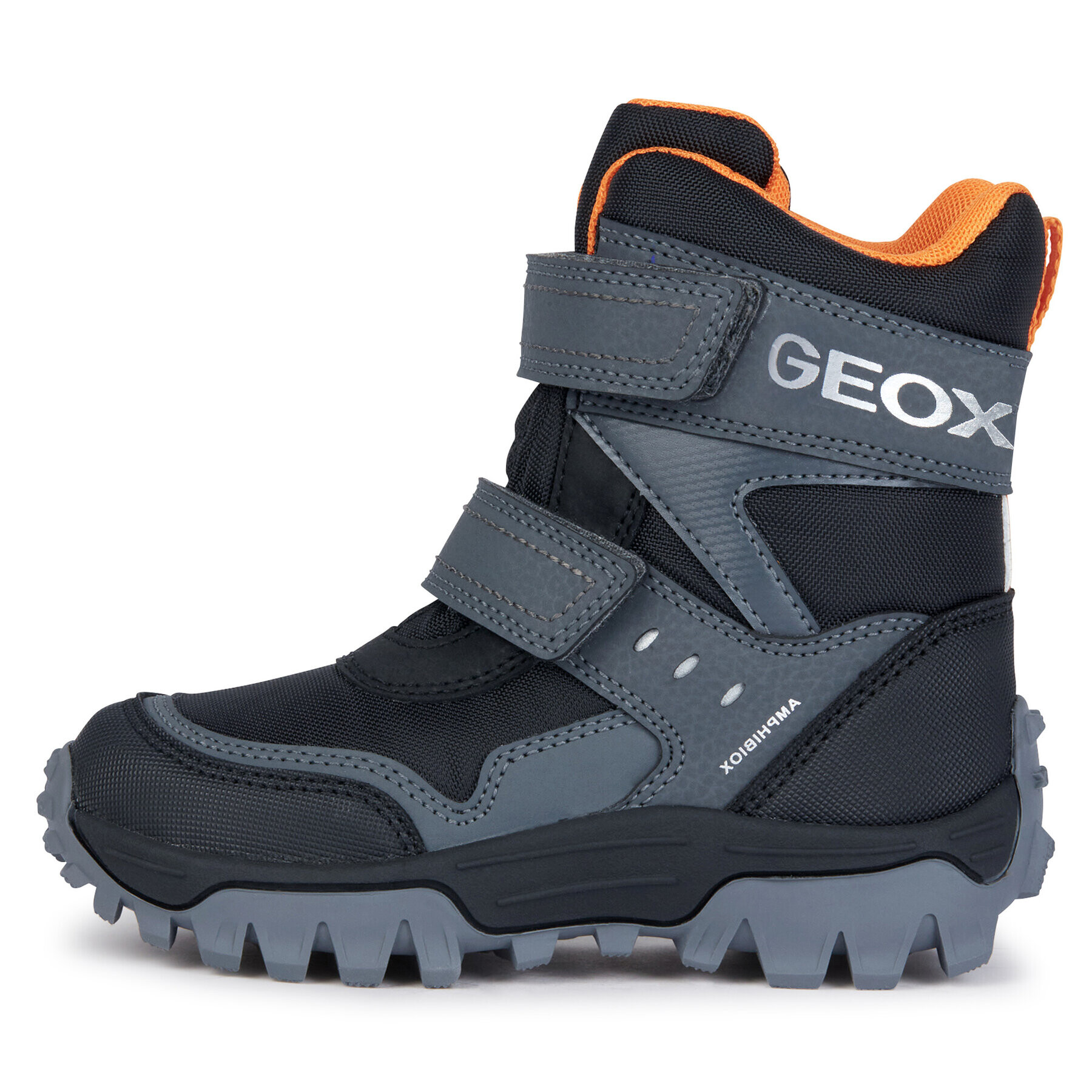 Geox Cizme de zăpadă J Himalaya Boy B Abx J36FRC 0FUCE C0038 M Negru - Pled.ro