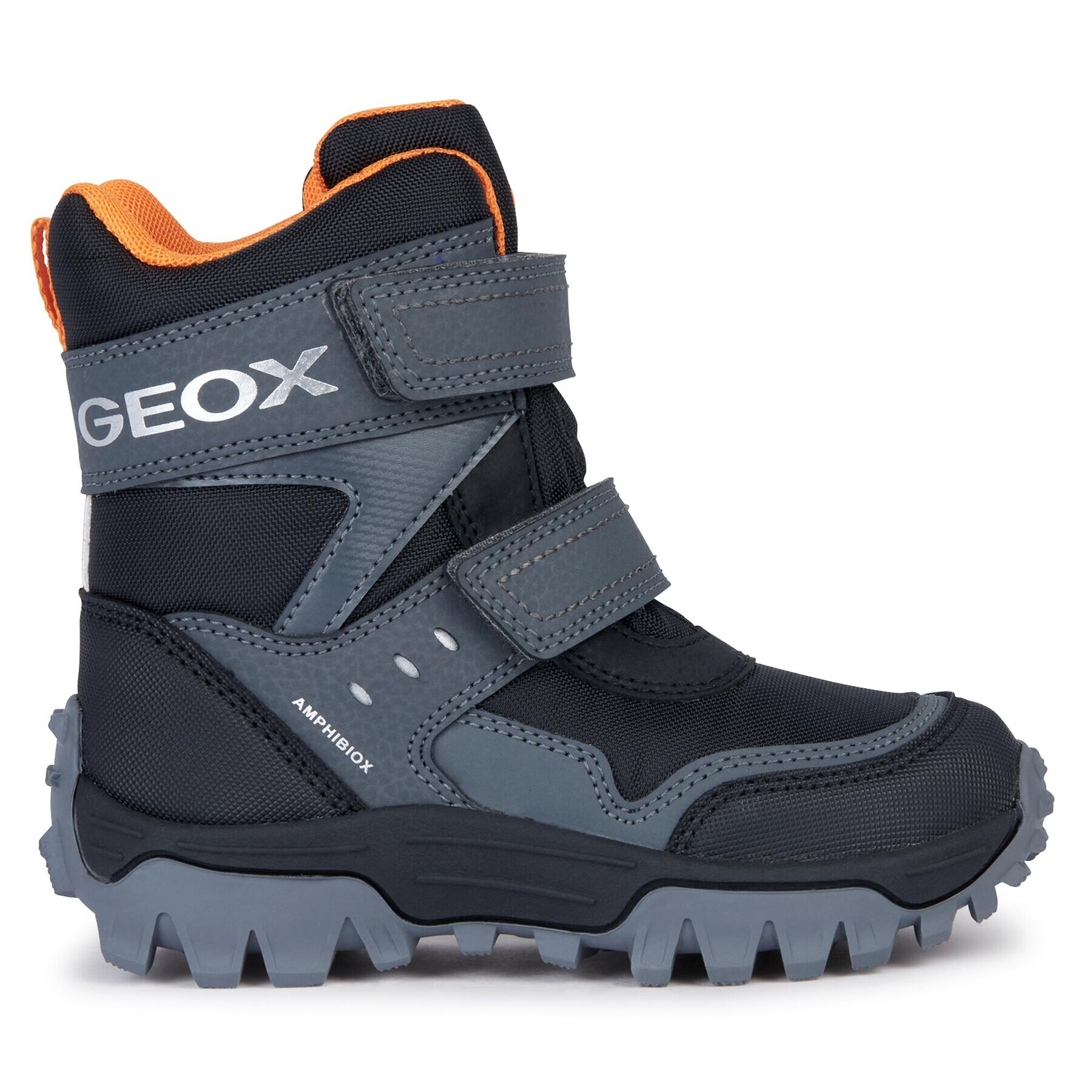 Geox Cizme de zăpadă J Himalaya Boy B Abx J36FRC 0FUCE C0038 S Negru - Pled.ro