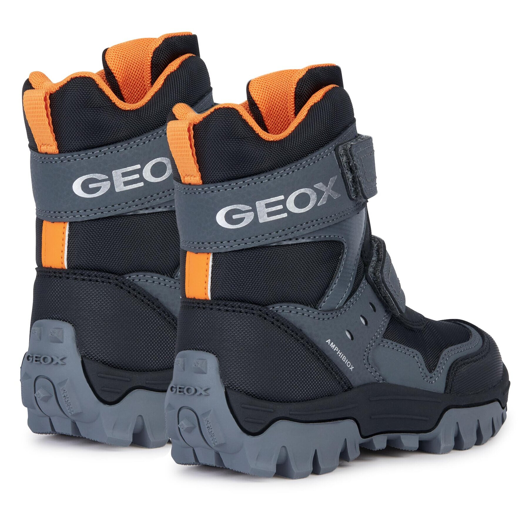 Geox Cizme de zăpadă J Himalaya Boy B Abx J36FRC 0FUCE C0038 S Negru - Pled.ro