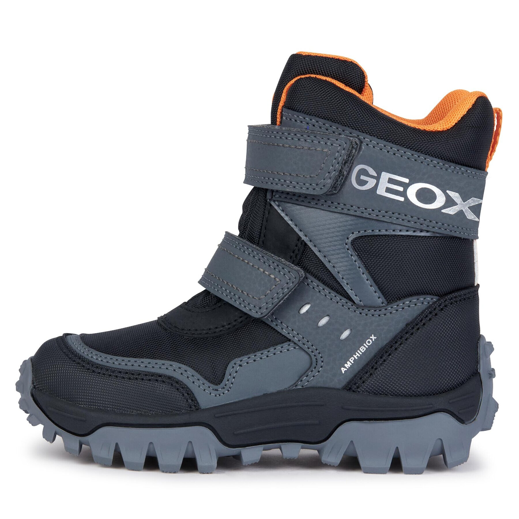 Geox Cizme de zăpadă J Himalaya Boy B Abx J36FRC 0FUCE C0038 S Negru - Pled.ro