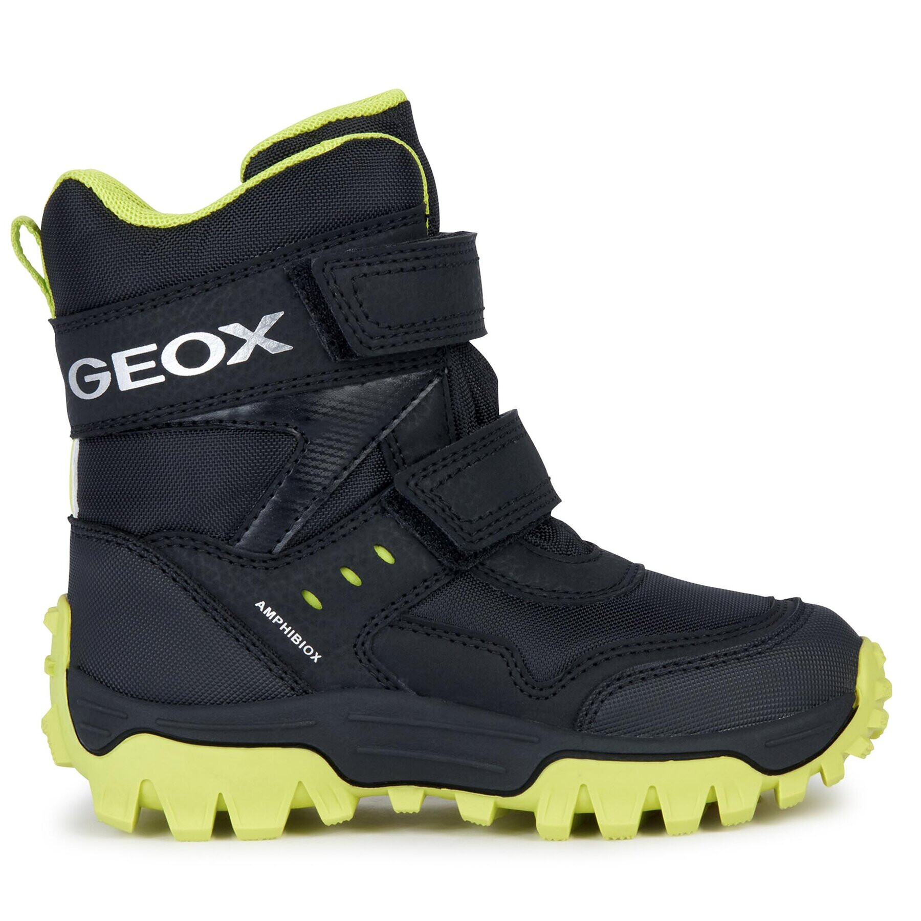 Geox Cizme de zăpadă J Himalaya Boy B Abx J36FRC 0FUCE C0802 D Negru - Pled.ro