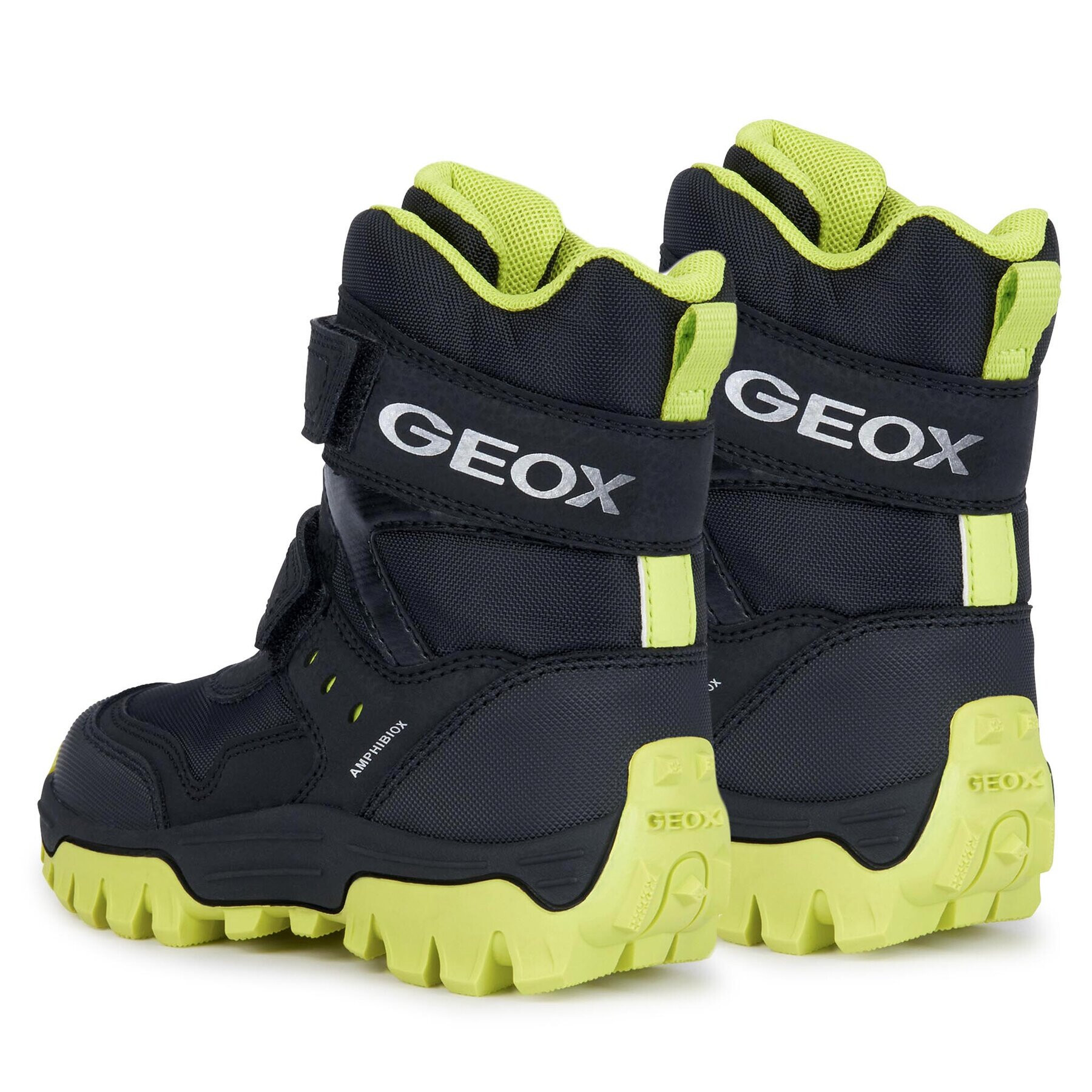 Geox Cizme de zăpadă J Himalaya Boy B Abx J36FRC 0FUCE C0802 D Negru - Pled.ro