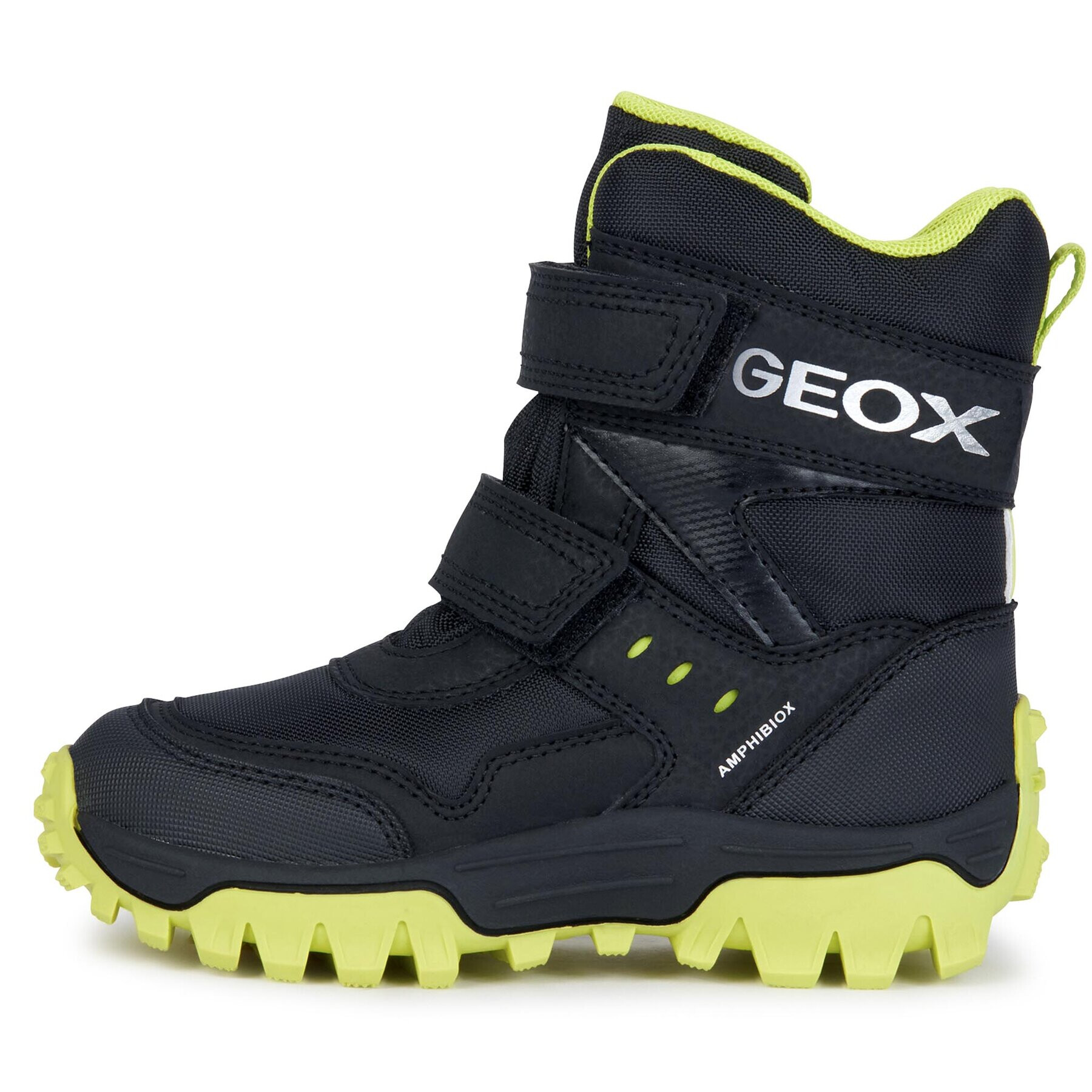 Geox Cizme de zăpadă J Himalaya Boy B Abx J36FRC 0FUCE C0802 D Negru - Pled.ro