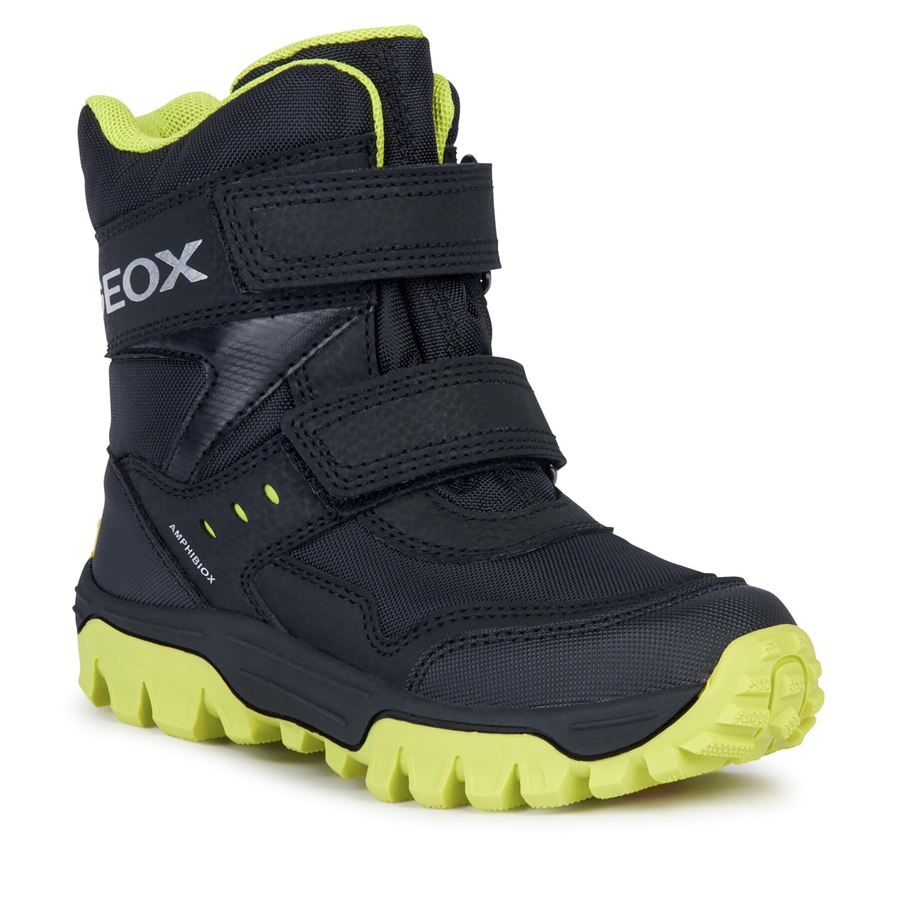 Geox Cizme de zăpadă J Himalaya Boy B Abx J36FRC 0FUCE C0802 M Negru - Pled.ro