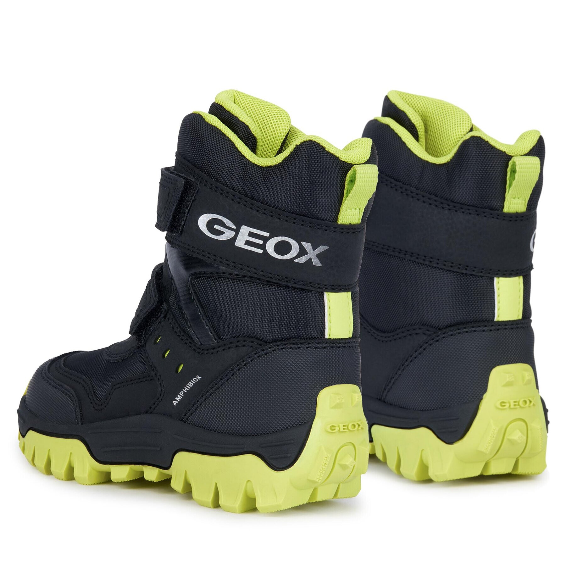 Geox Cizme de zăpadă J Himalaya Boy B Abx J36FRC 0FUCE C0802 M Negru - Pled.ro