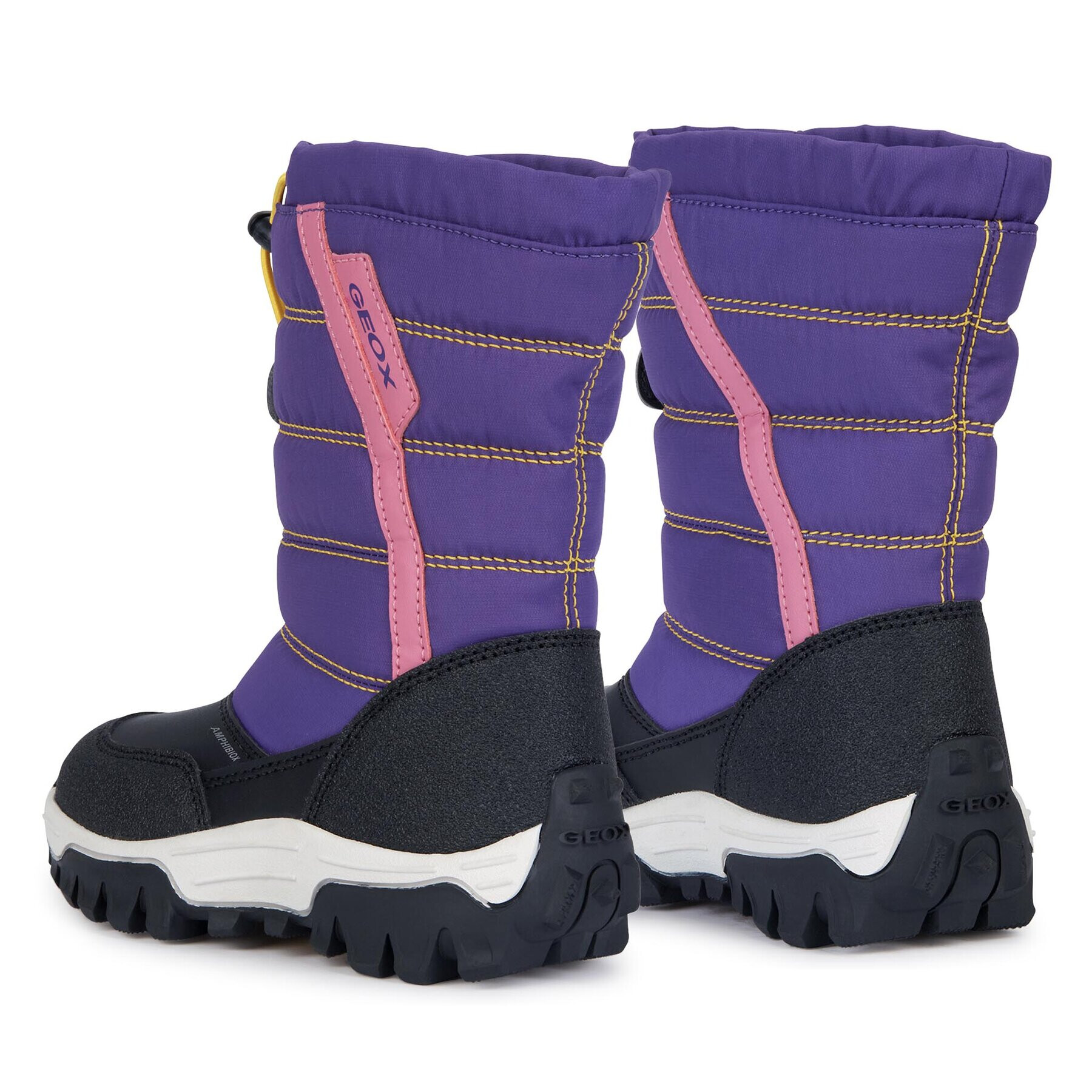 Geox Cizme de zăpadă J Himalaya Girl B Ab J26FTA 0FU54 CF89B D Violet - Pled.ro