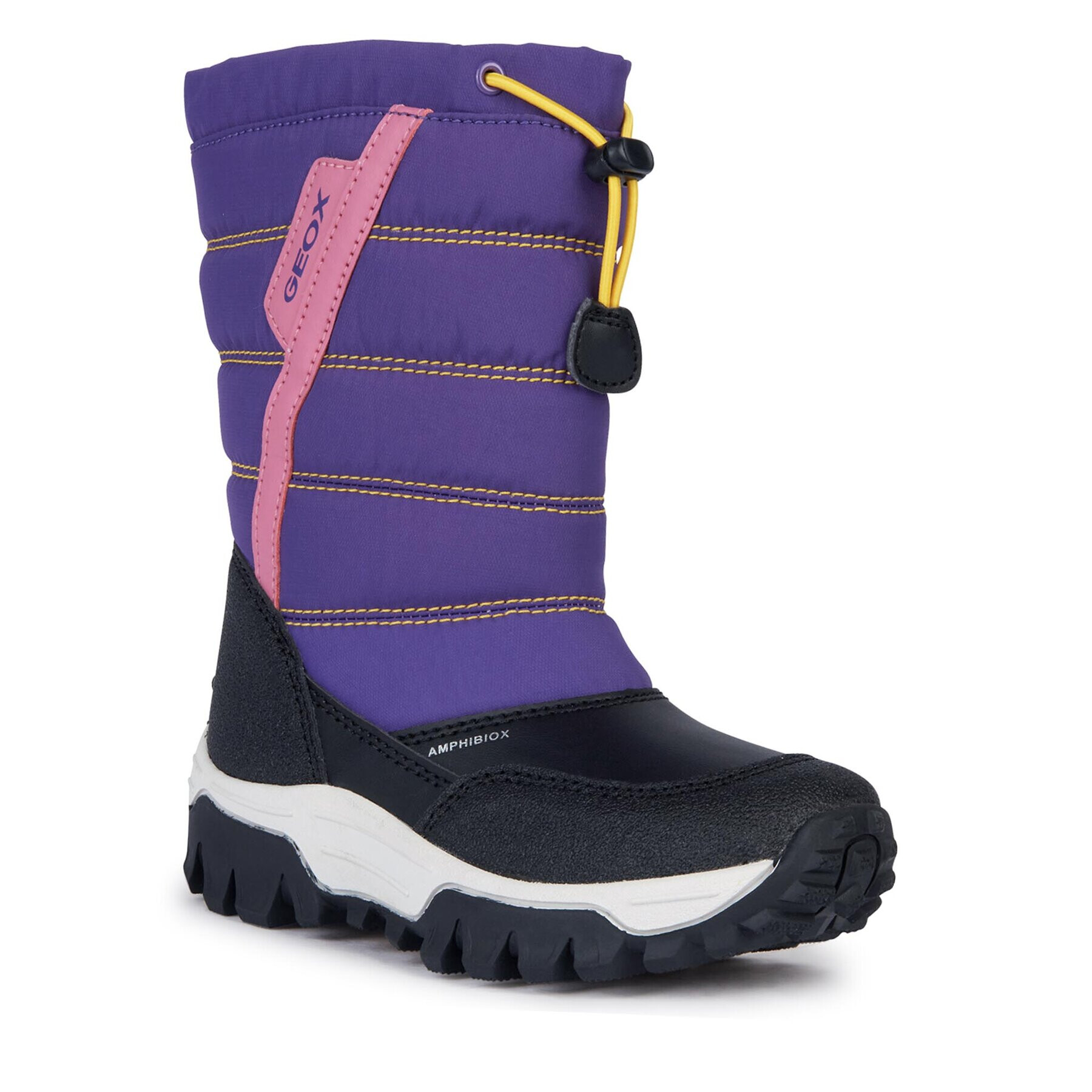 Geox Cizme de zăpadă J Himalaya Girl B Ab J26FTA 0FU54 CF89B M Violet - Pled.ro