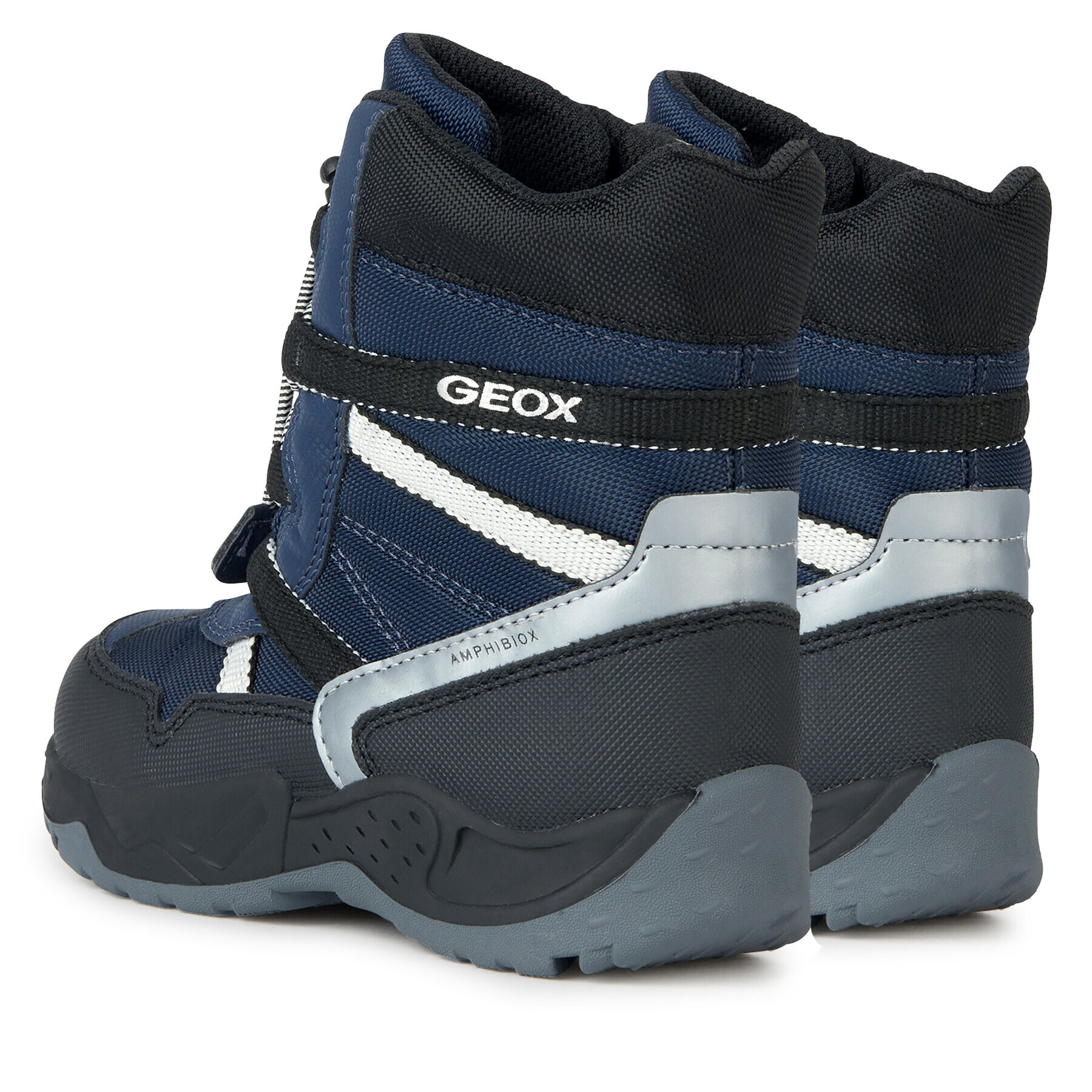 Geox Cizme de zăpadă J Sentiero Boy B Abx J26FSA 0FU50 C0832 D Bleumarin - Pled.ro