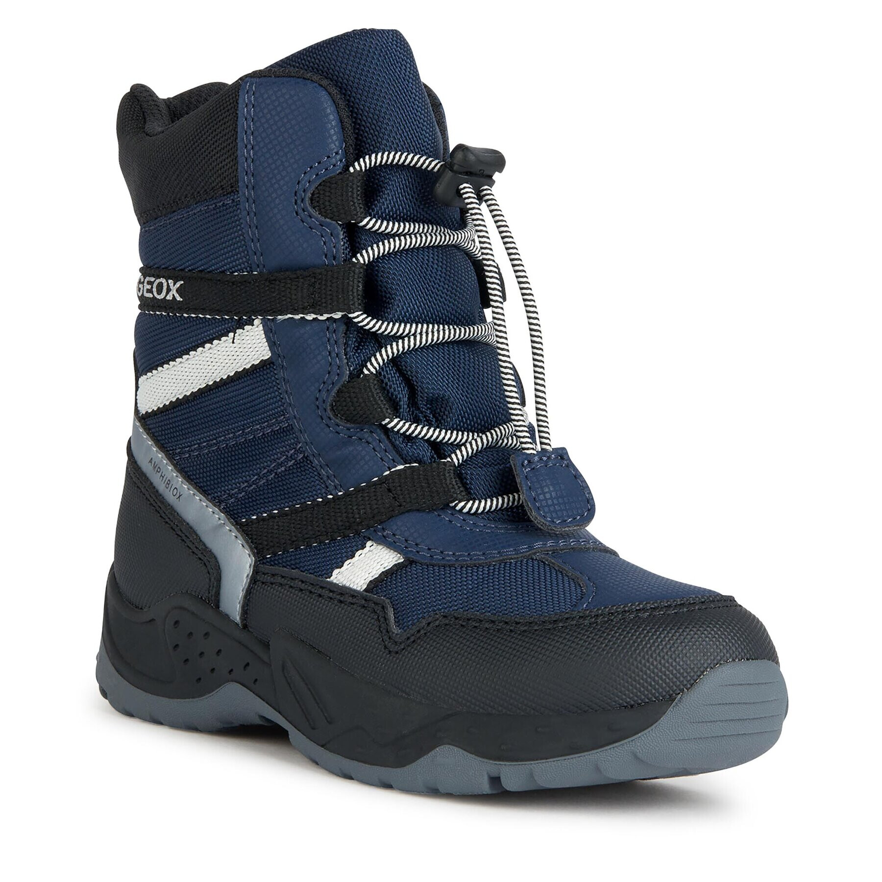 Geox Cizme de zăpadă J Sentiero Boy B Abx J26FSA 0FU50 C0832 M Bleumarin - Pled.ro