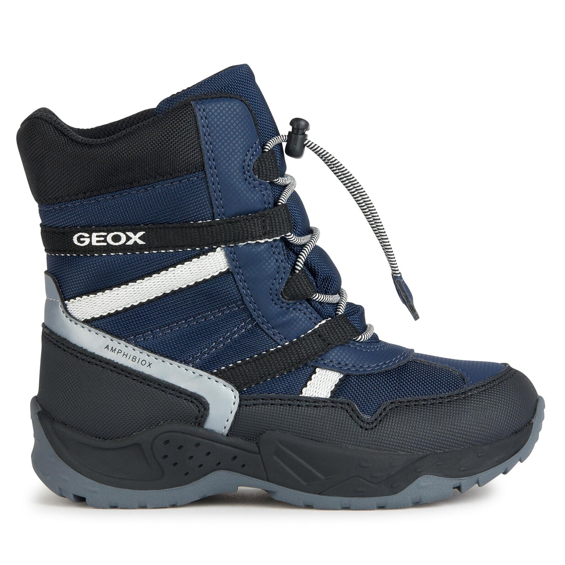 Geox Cizme de zăpadă J Sentiero Boy B Abx J26FSA 0FU50 C0832 M Bleumarin - Pled.ro