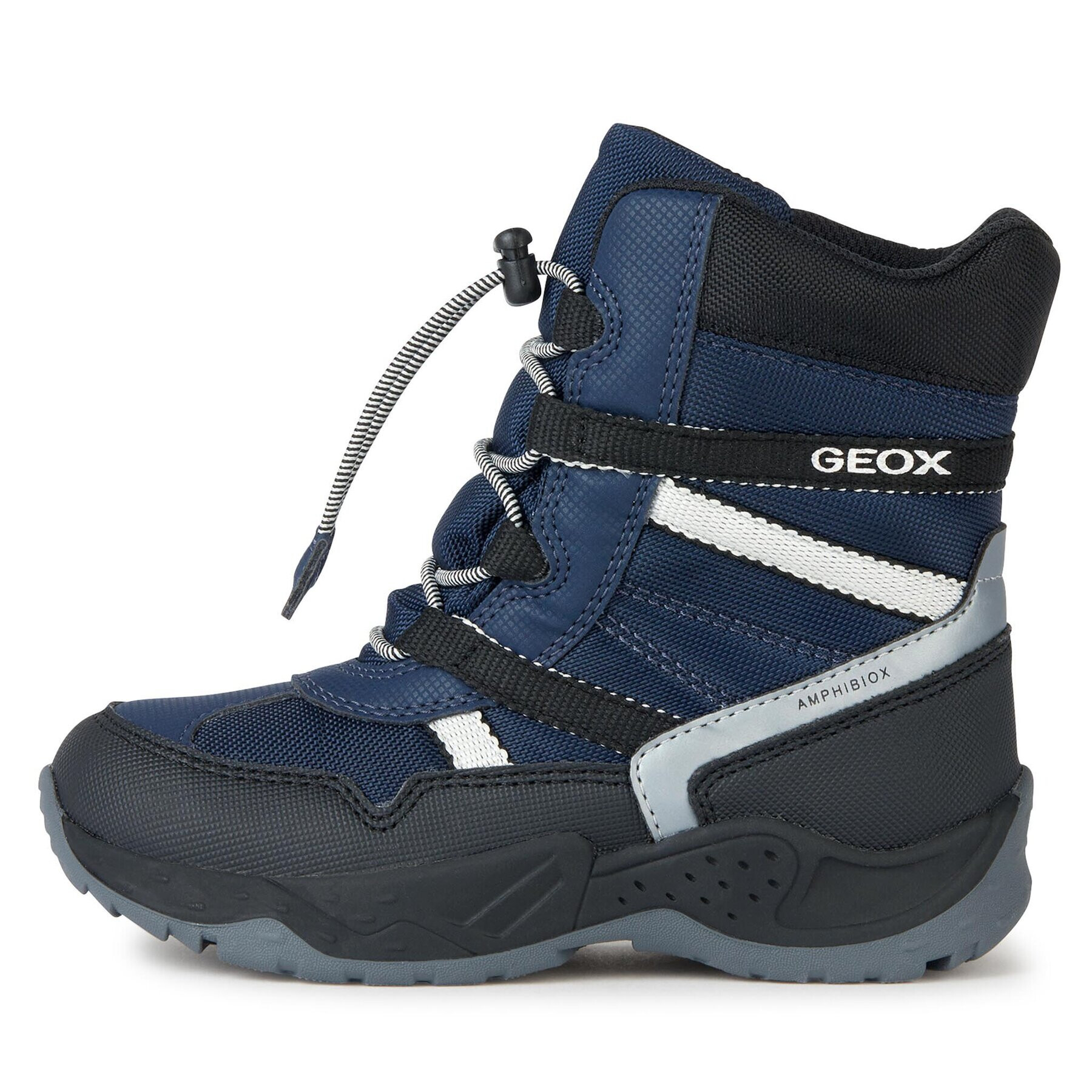 Geox Cizme de zăpadă J Sentiero Boy B Abx J26FSA 0FU50 C0832 M Bleumarin - Pled.ro