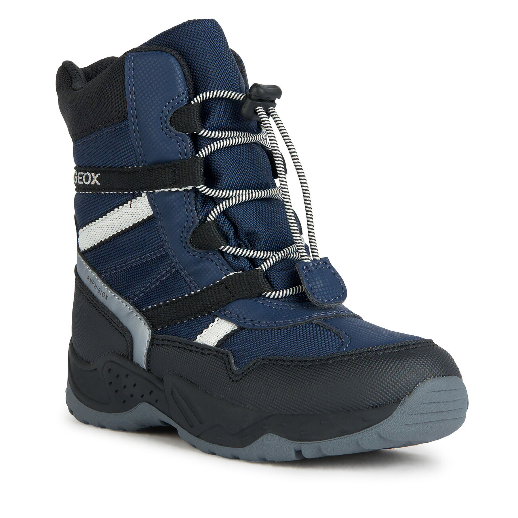 Geox Cizme de zăpadă J Sentiero Boy B Abx J26FSA 0FU50 C0832 S Bleumarin - Pled.ro