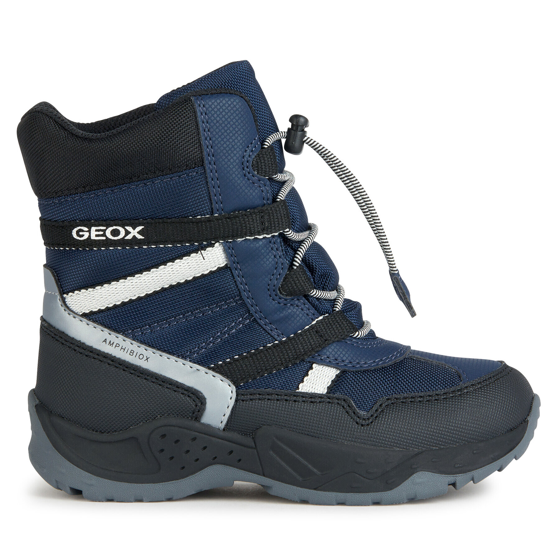 Geox Cizme de zăpadă J Sentiero Boy B Abx J26FSA 0FU50 C0832 S Bleumarin - Pled.ro