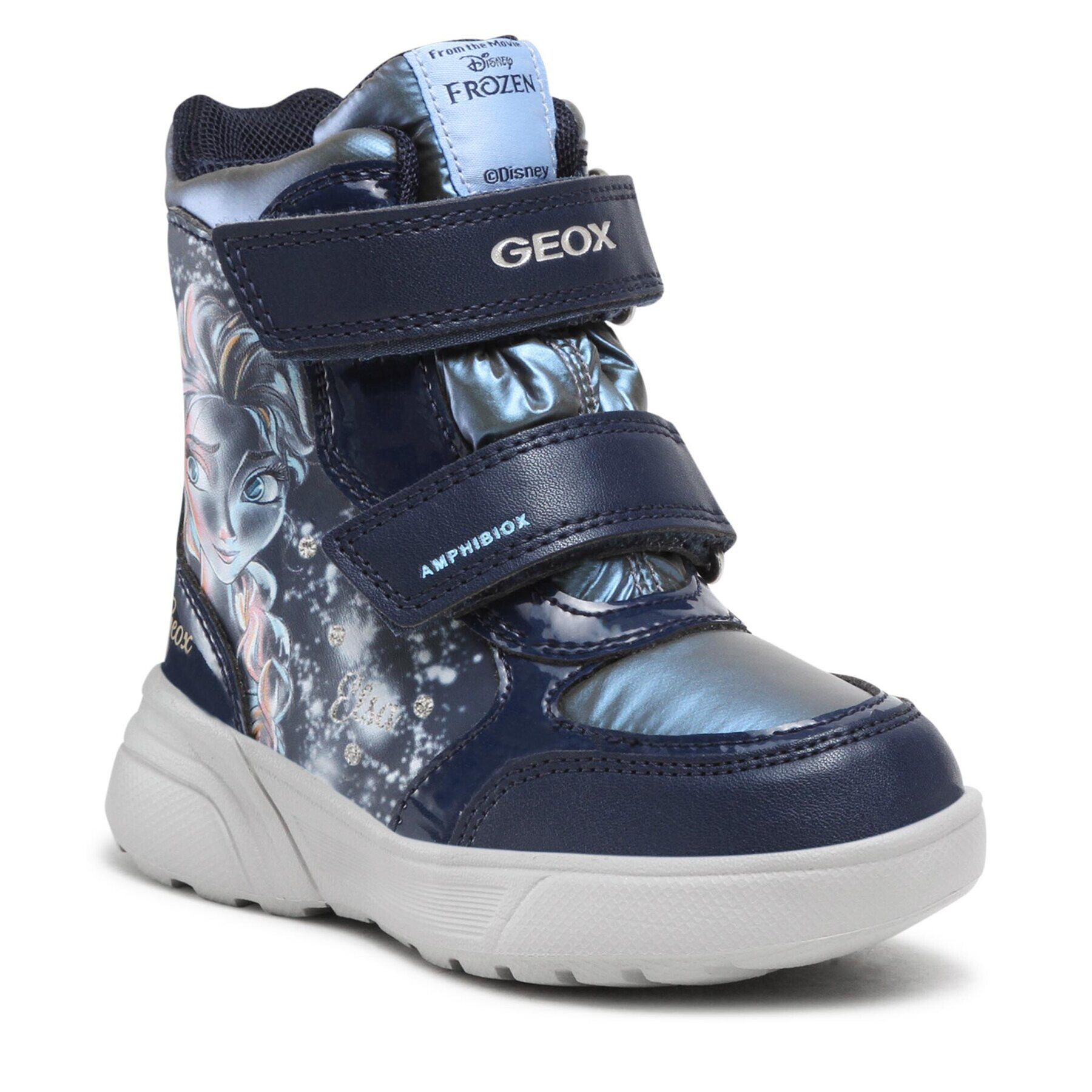 Geox Cizme de zăpadă J Sveggen G.B Abx D J268AD 054AJ C4256 M Bleumarin - Pled.ro