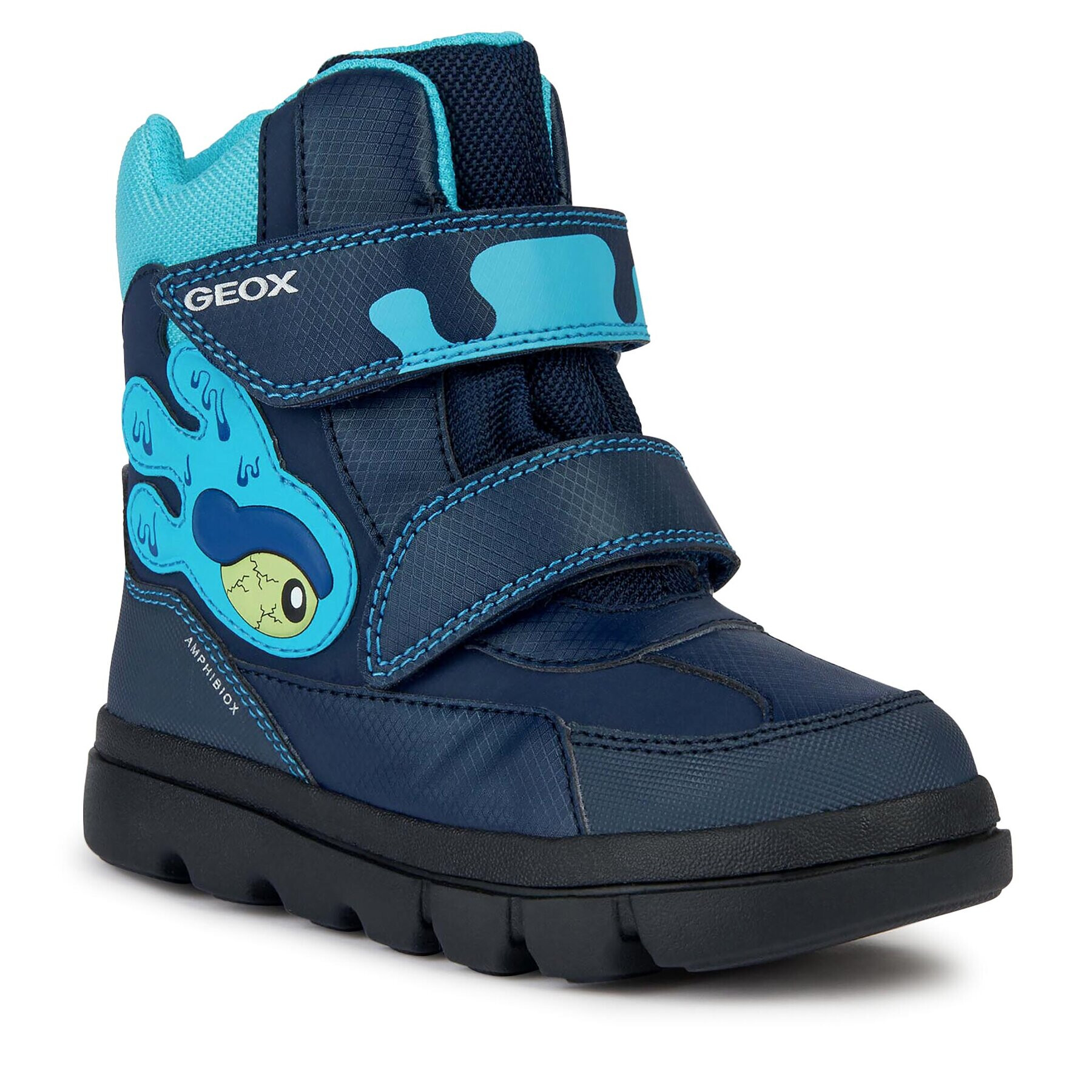 Geox Cizme de zăpadă J Willaboom Boy B Ab J36LFA 050FU CF4N4 S Bleumarin - Pled.ro