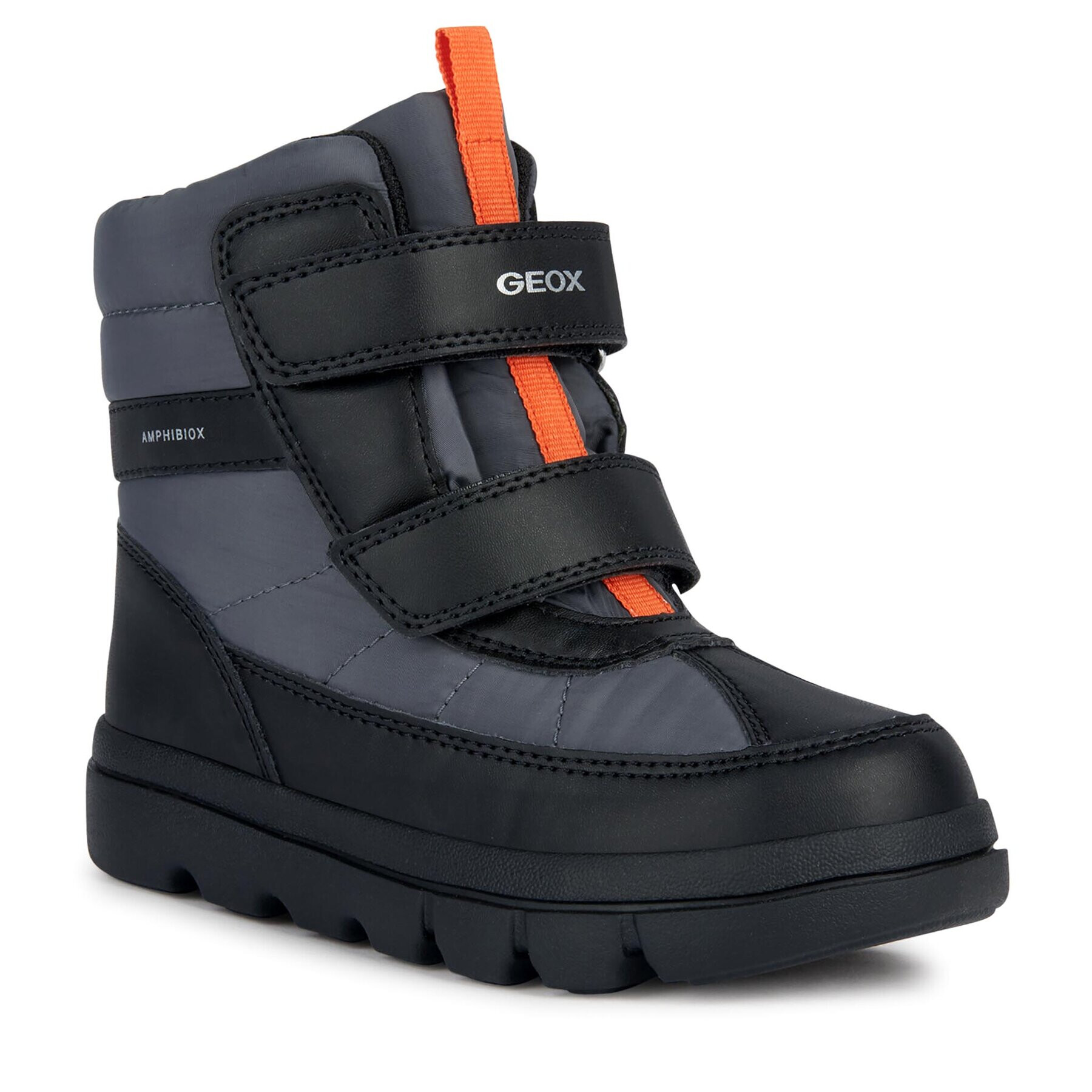 Geox Cizme de zăpadă J Willaboom Boy B Ab J36LFB 0FU54 C0005 D Negru - Pled.ro