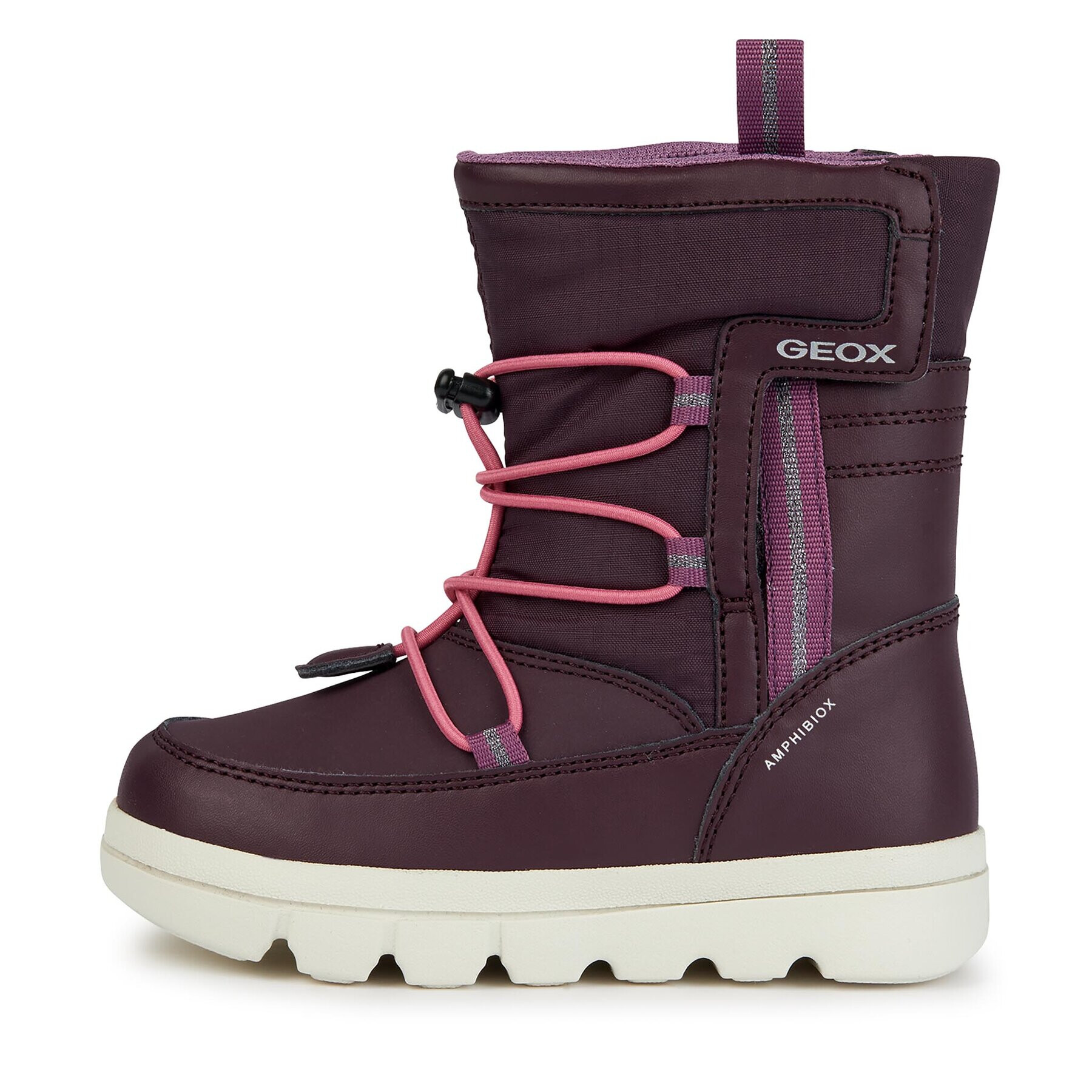 Geox Cizme de zăpadă J Willaboom Girl B A J36HWC 054FU CF88N S Violet - Pled.ro