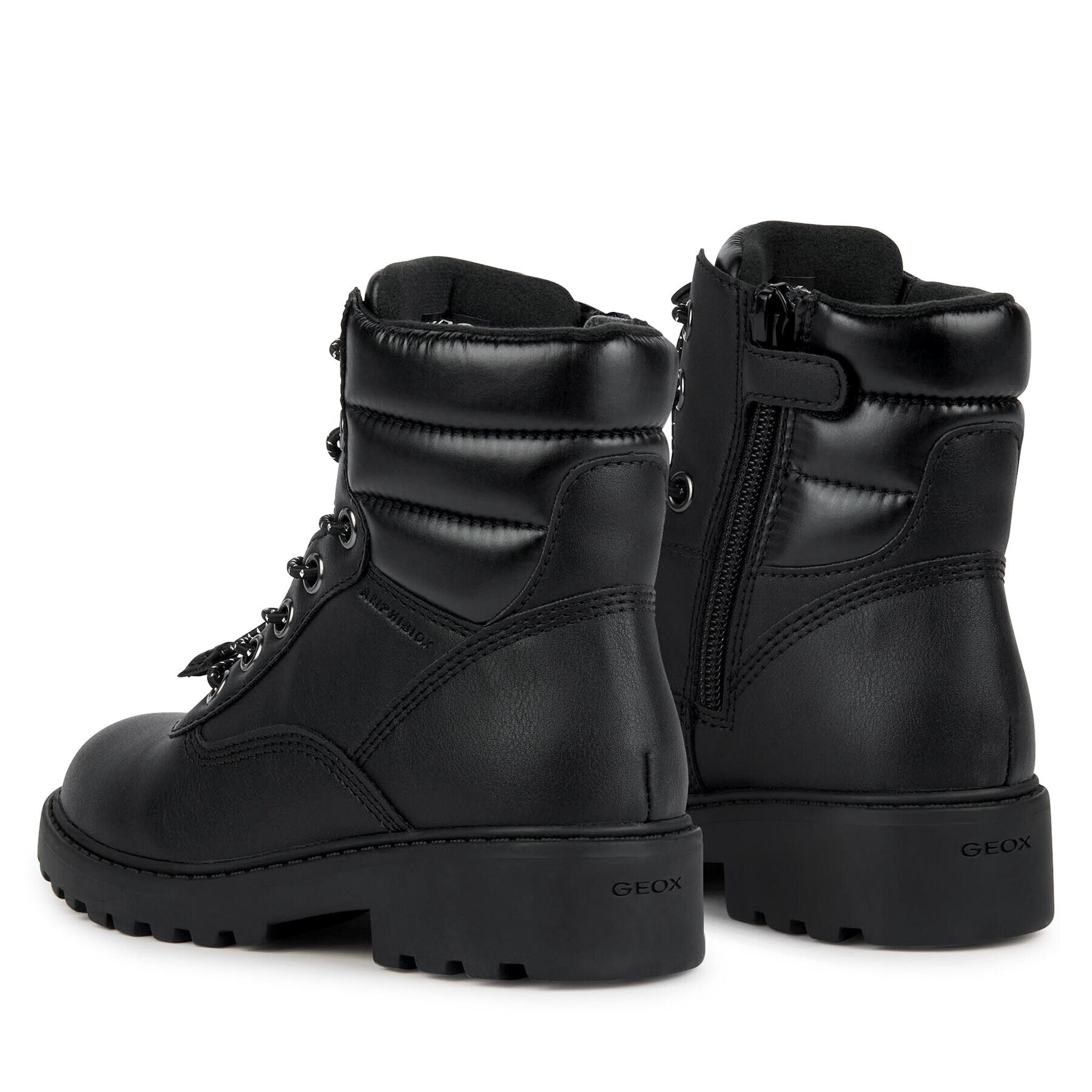 Geox Trappers J Casey Girl B Abx J367ZB 0BCLV C9999 S Negru - Pled.ro