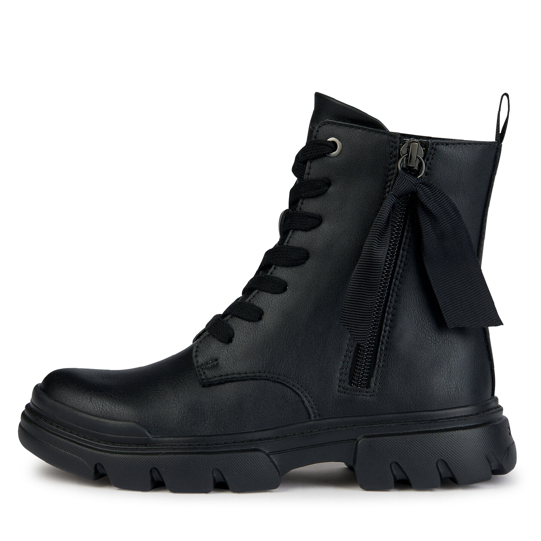 Geox Cizme J Junette Girl J36HVG 000BC C9999 D Negru - Pled.ro