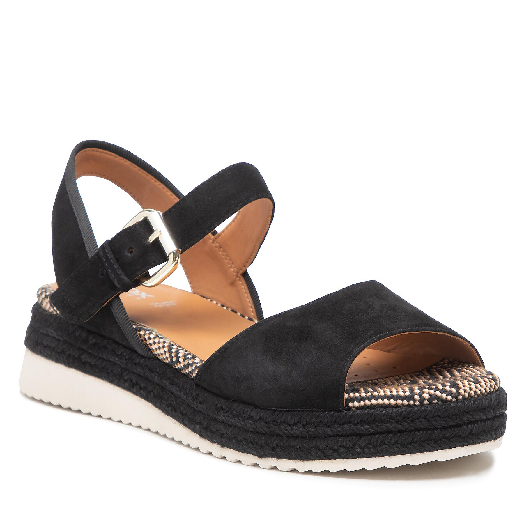 Geox Espadrile D Eolie E D25SRE 00021 C9997 Negru - Pled.ro