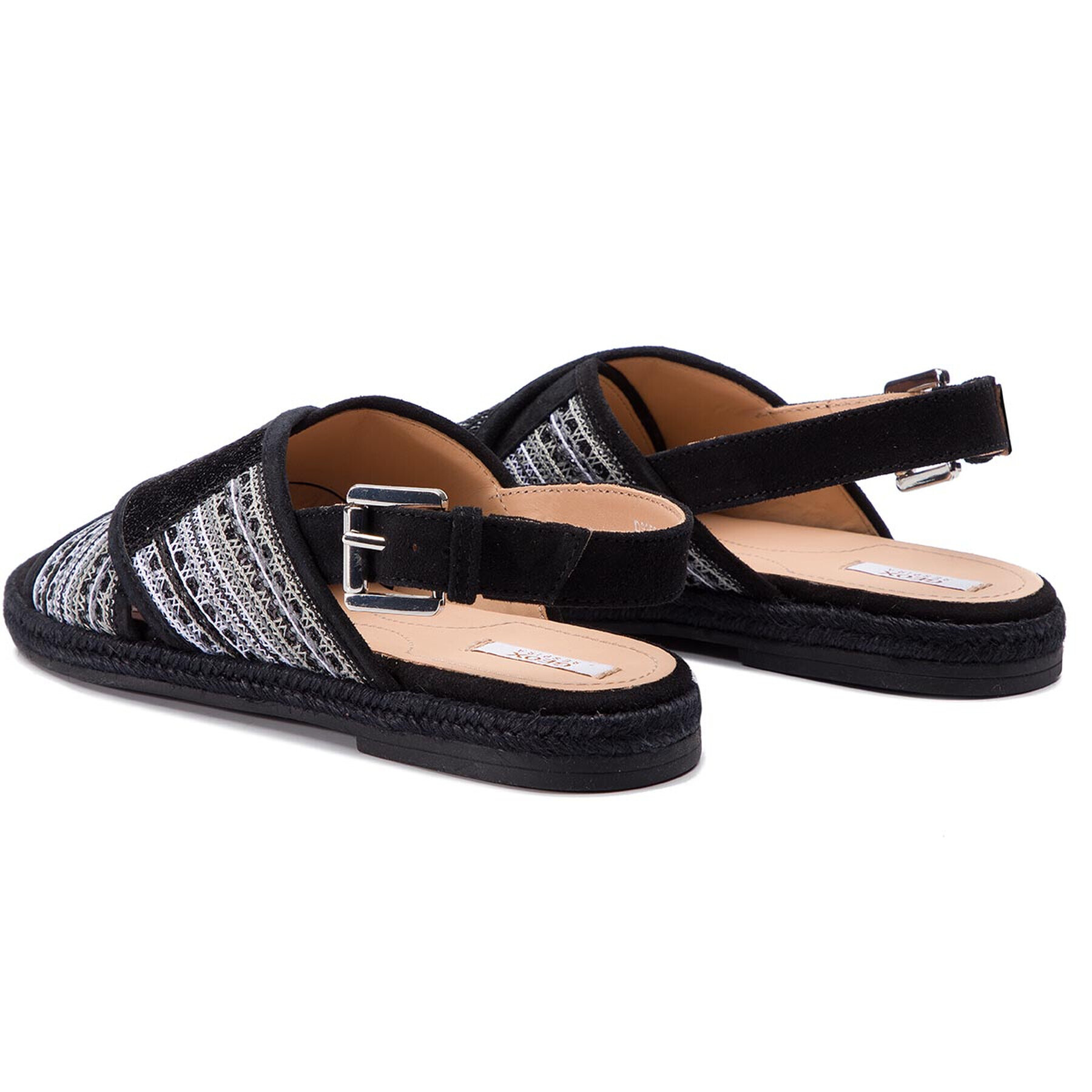 Geox Espadrile D Kolleen C D925SC 0DS21 C9999 Negru - Pled.ro