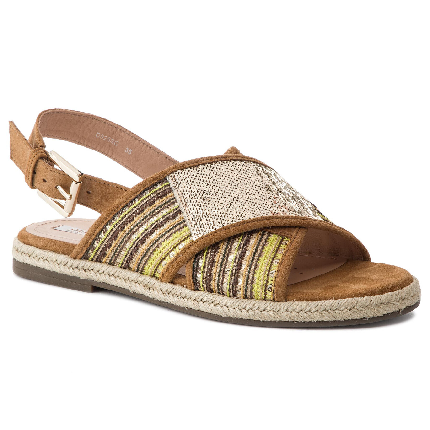 Geox Espadrile D Kolleen C D925SC 0DS21 CE32D Maro - Pled.ro