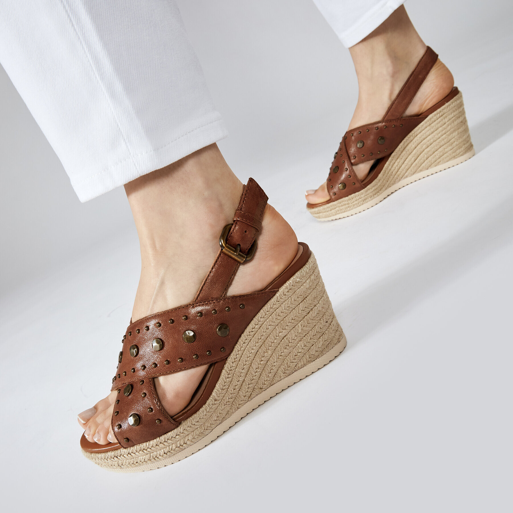 Geox Espadrile D Ponza A D15GVA 000TU C0013 Maro - Pled.ro