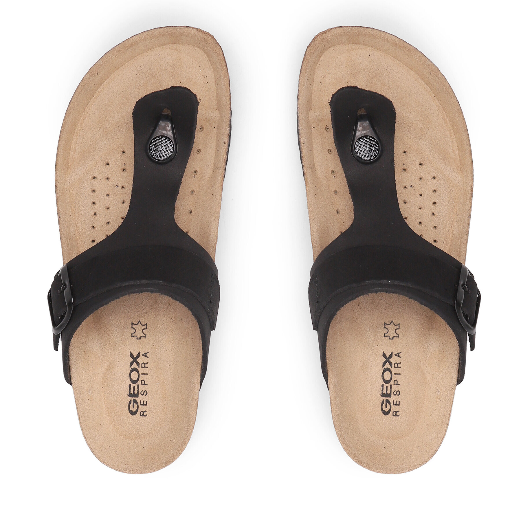 Geox Flip flop D Brionia K D35LSK 00032 C9999 Negru - Pled.ro