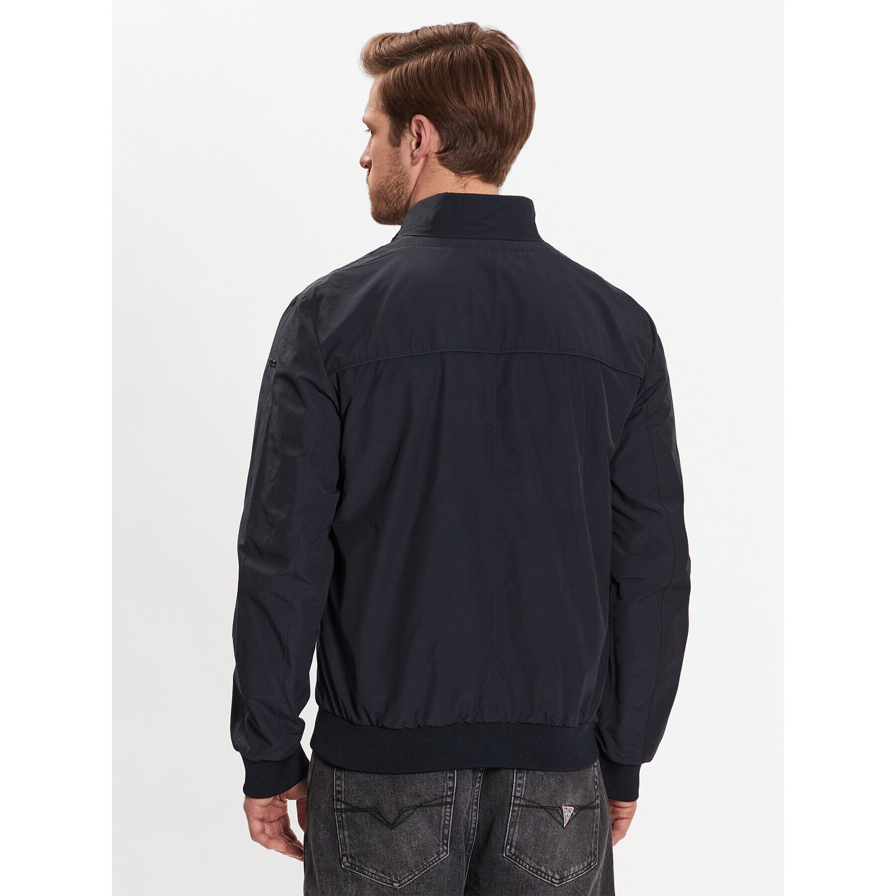 Geox Geacă bomber Vincit M3520D-T2983 F1624 Albastru Regular Fit - Pled.ro