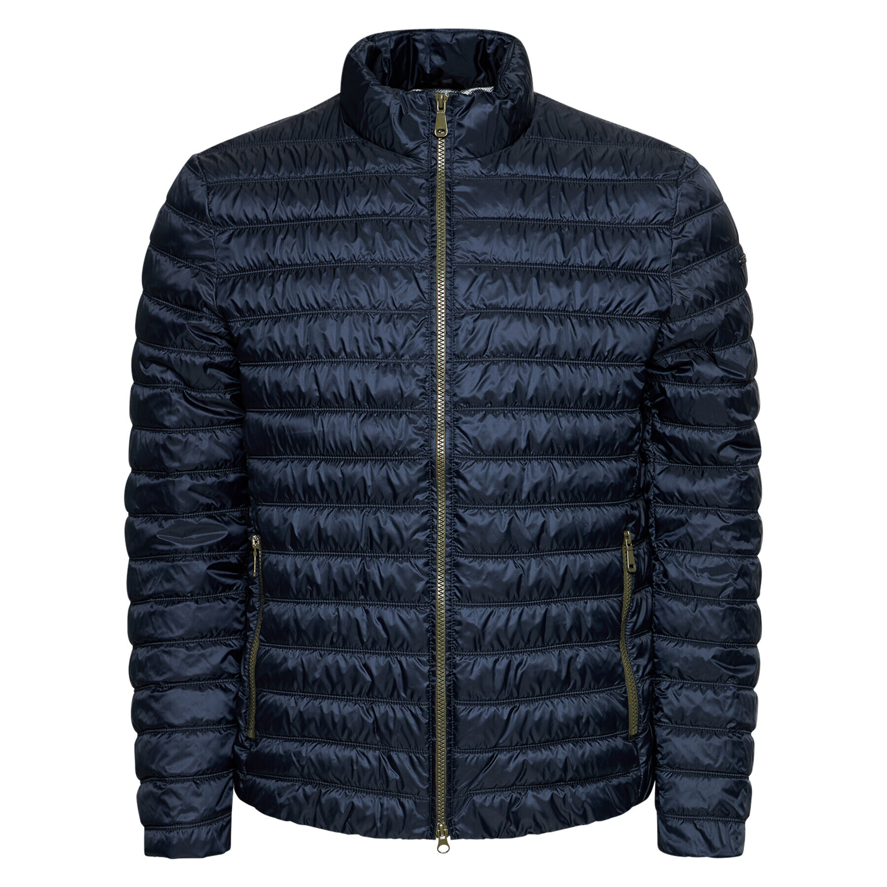 Geox Geacă din puf Dennie M1228D T2683 F4386 Bleumarin Regular Fit - Pled.ro