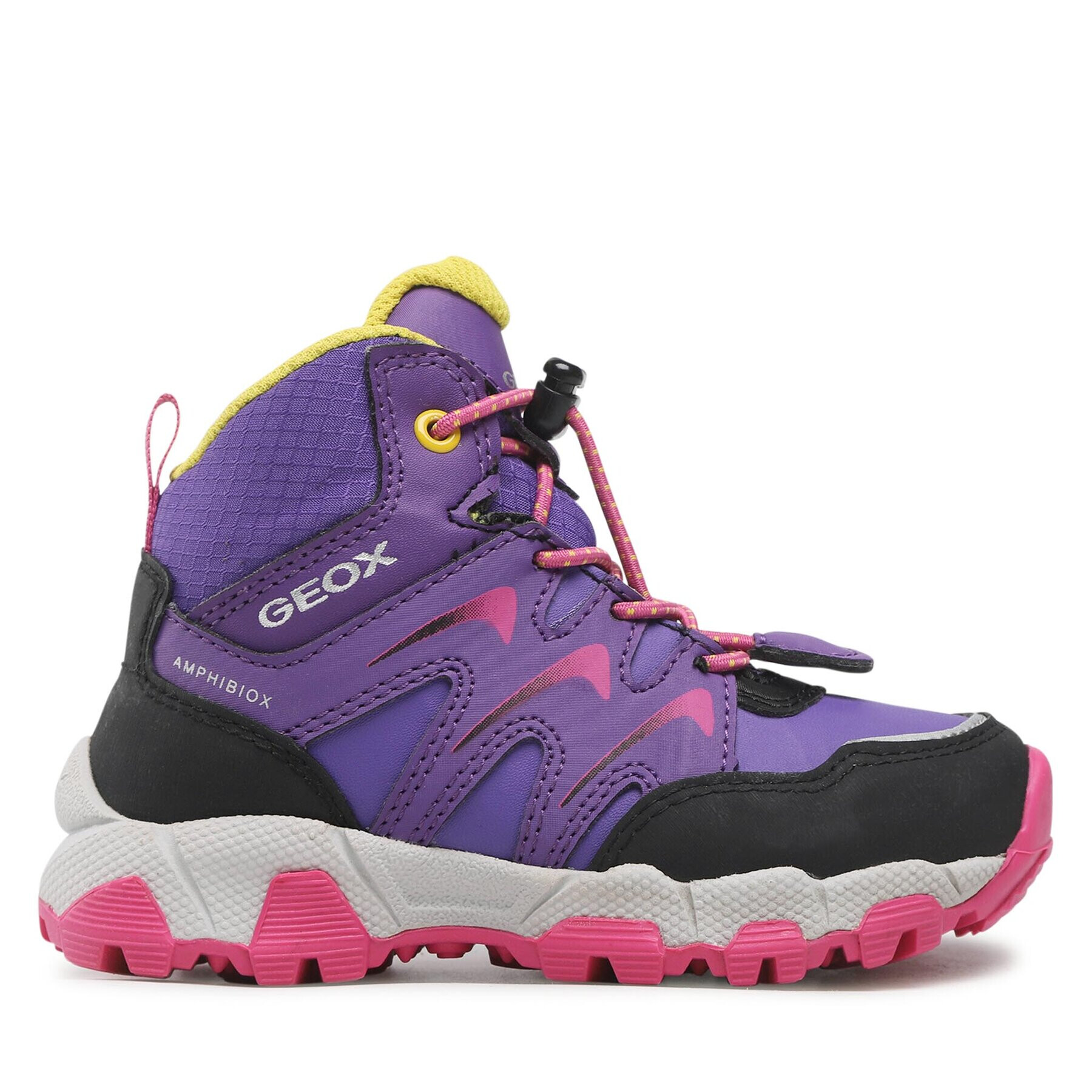 Geox Ghete J Magnetar G.B Abx B J264LB 054FU C8222 M Violet - Pled.ro