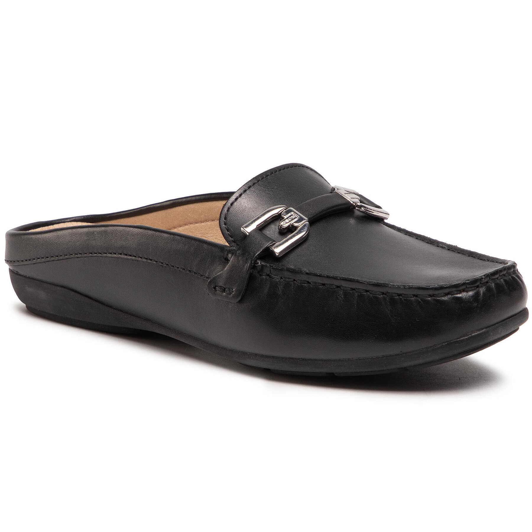 Geox Șlapi D Annytah Moc B D92BMB 00043 C9999 Negru - Pled.ro