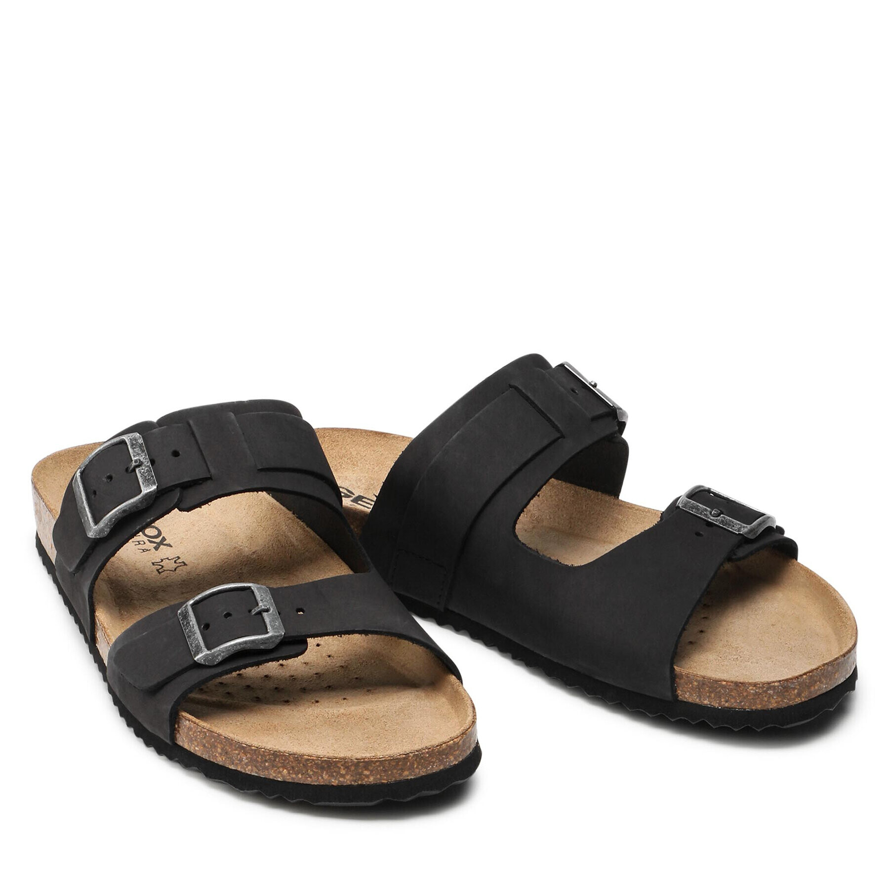 Geox Șlapi U Sandal Ghita B U159VB 00032 C9999 Negru - Pled.ro