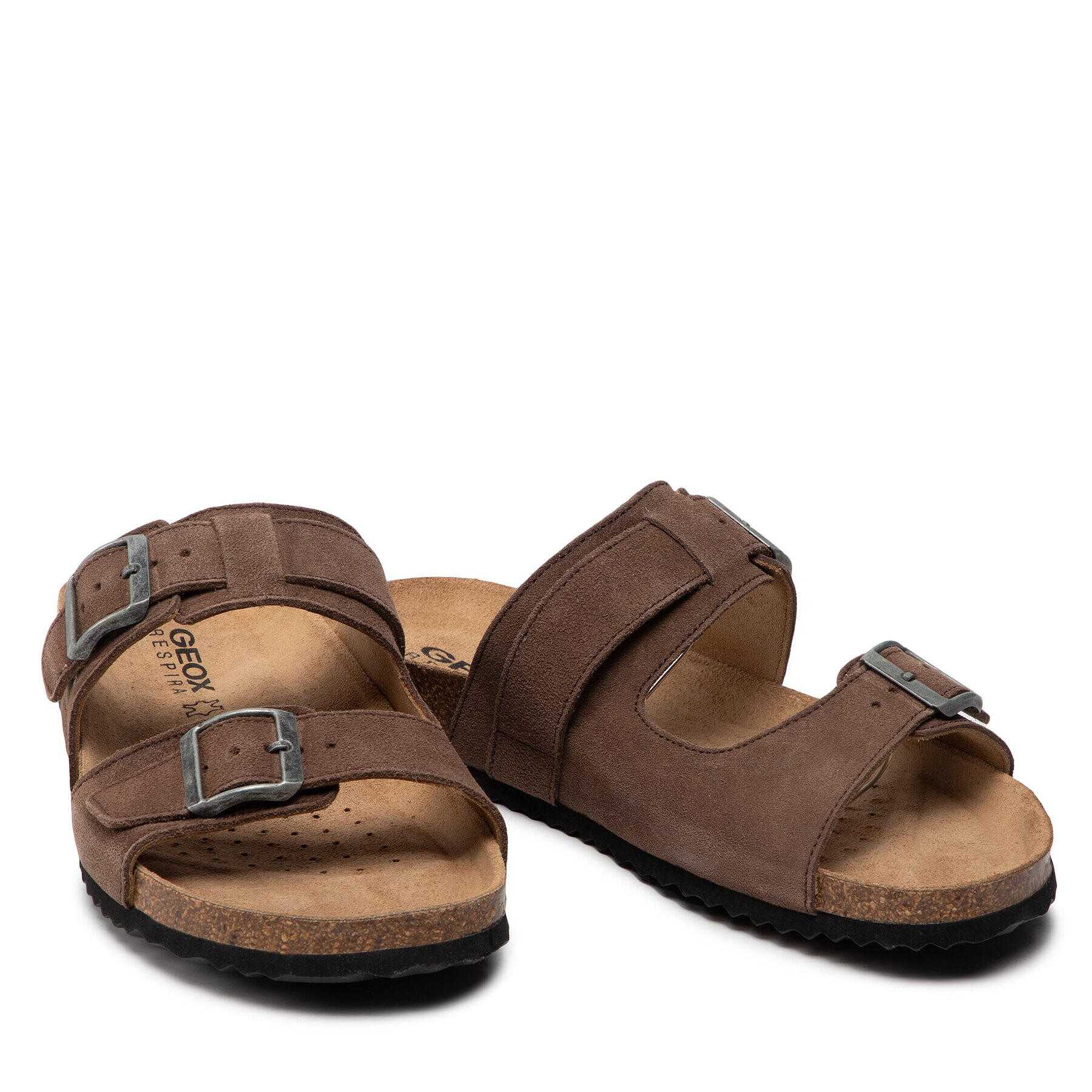 Geox Șlapi U Sandal Ghita E U159VE 00022 C1018 Maro - Pled.ro