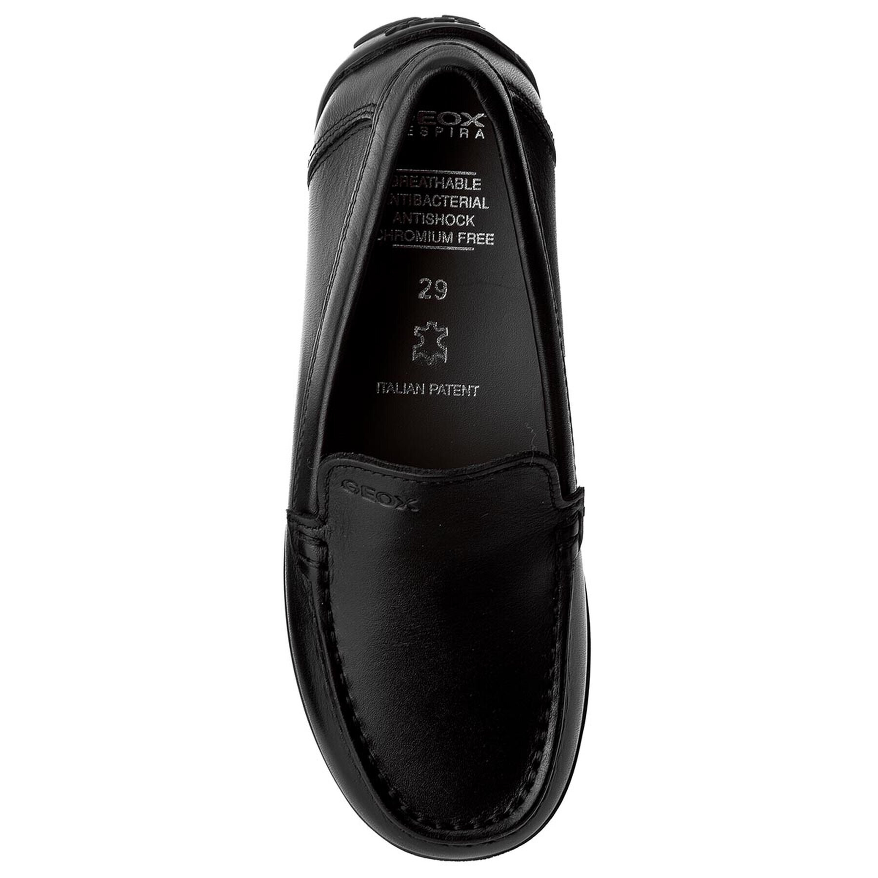 Geox Mocasini J New Fast B. B J746CB 00043 C9999 S Negru - Pled.ro