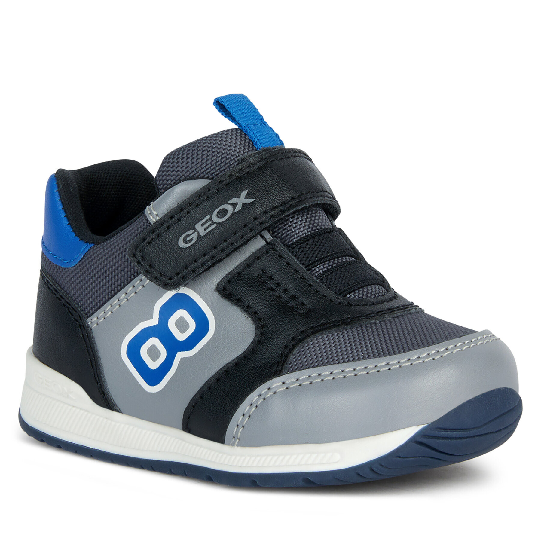 Geox Sneakers B Rishon Boy B360RA 054FU C0043 Negru - Pled.ro