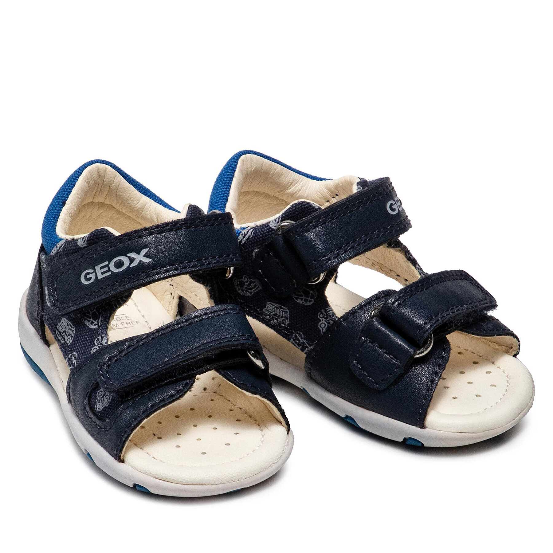 Geox Sandale B S.Elba B. A B02L8A 01054 C4226 Bleumarin - Pled.ro