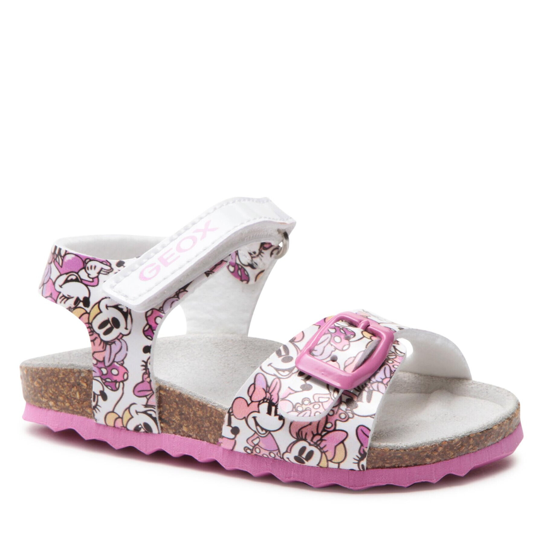 Geox Sandale B Sandal Chalki Girl B922RA000FCC1202 M Alb - Pled.ro