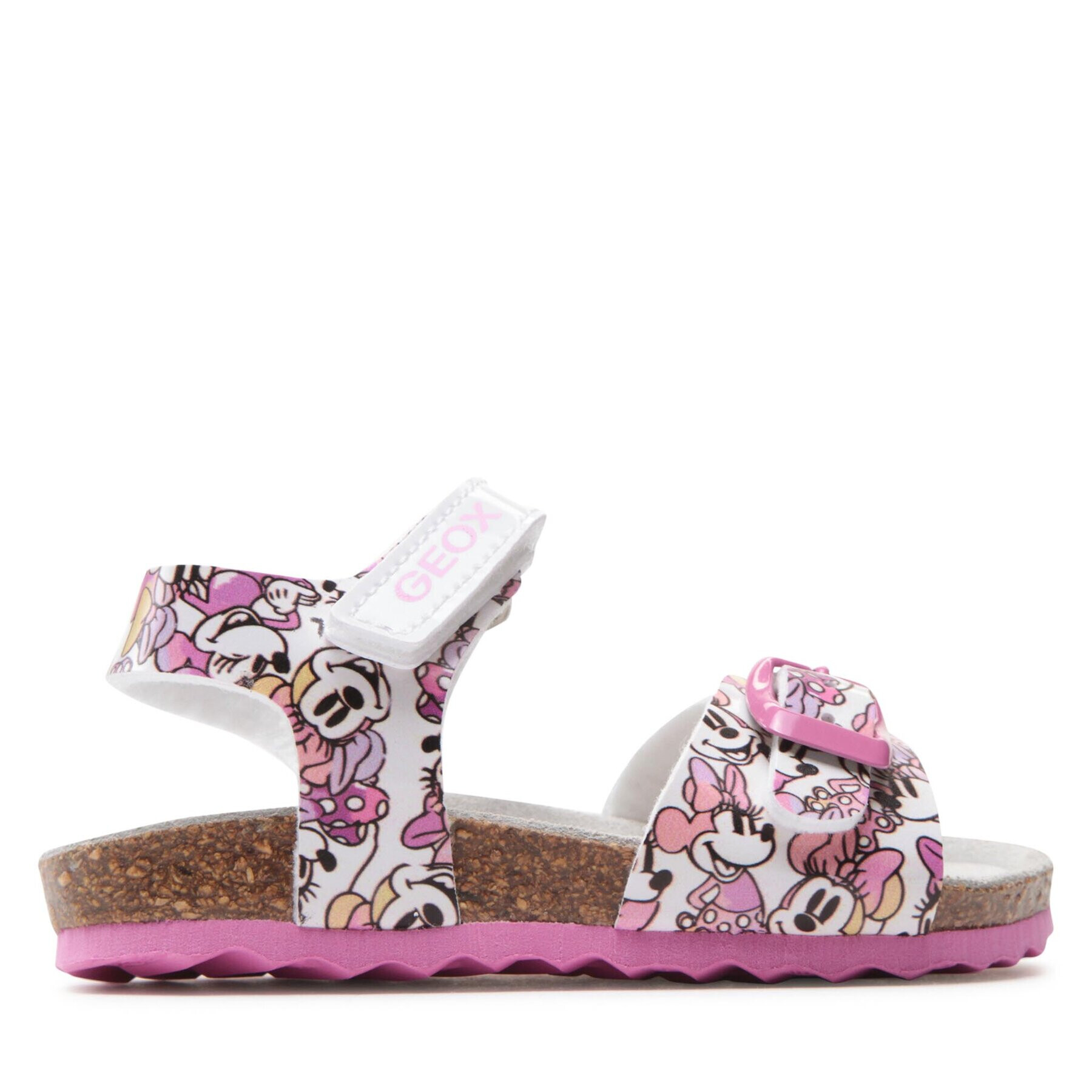 Geox Sandale B Sandal Chalki Girl B922RA000FCC1202 M Alb - Pled.ro