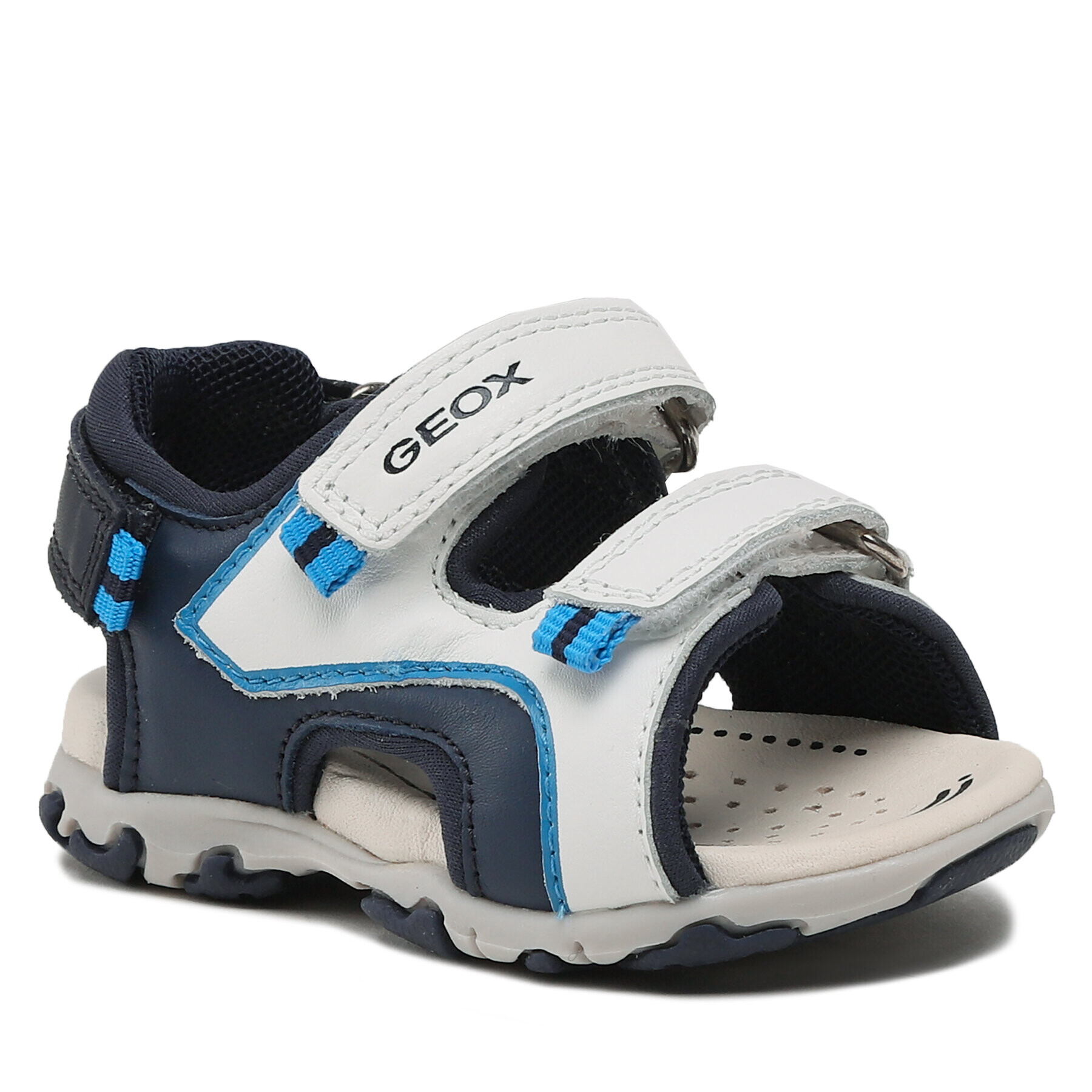 Geox Sandale B Sandal Flaffee Boy B3559A08515C0899 M Alb - Pled.ro