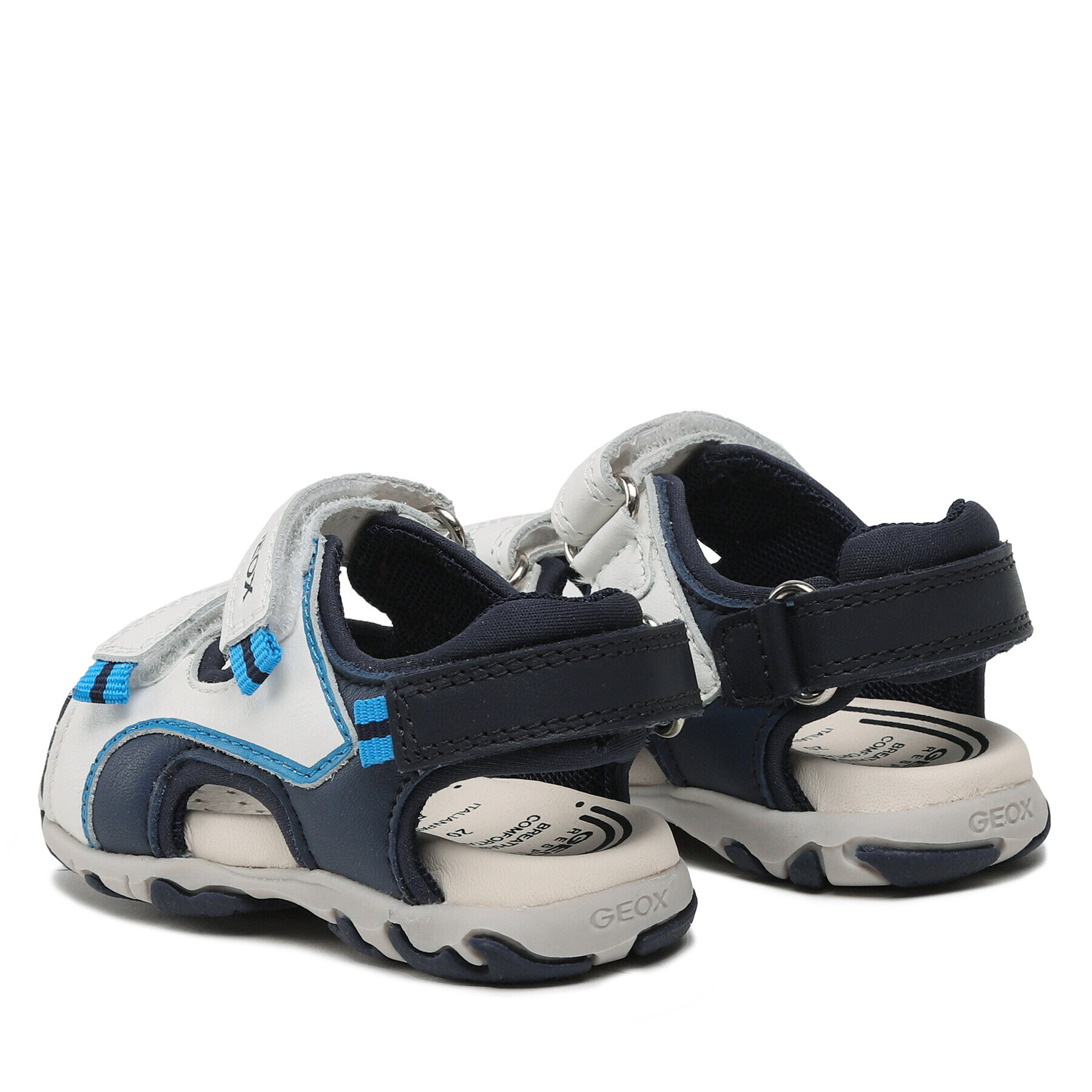 Geox Sandale B Sandal Flaffee Boy B3559A08515C0899 M Alb - Pled.ro