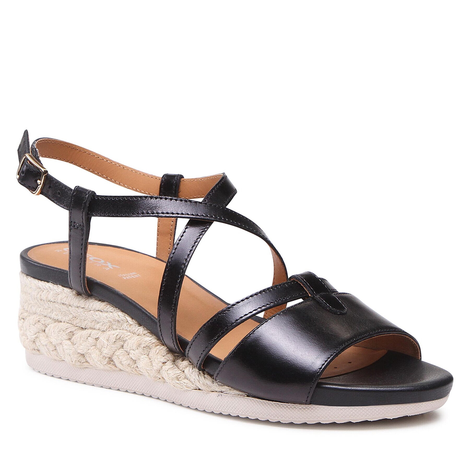 Geox Espadrile D Ischia Corda D35HHA 00043 C9999 Negru - Pled.ro