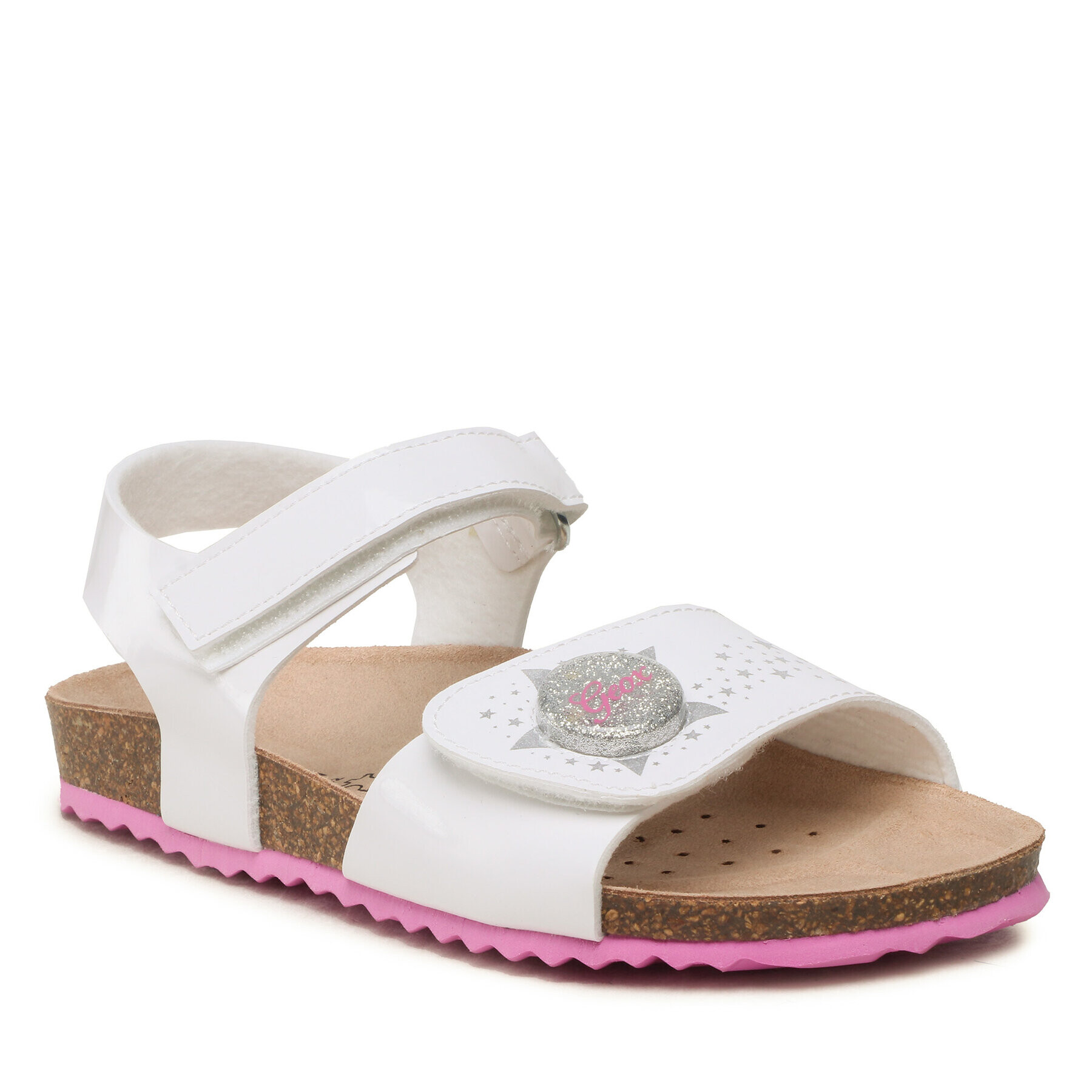 Geox Sandale J Adriel Girl J358MC000HHC1000 D Alb - Pled.ro