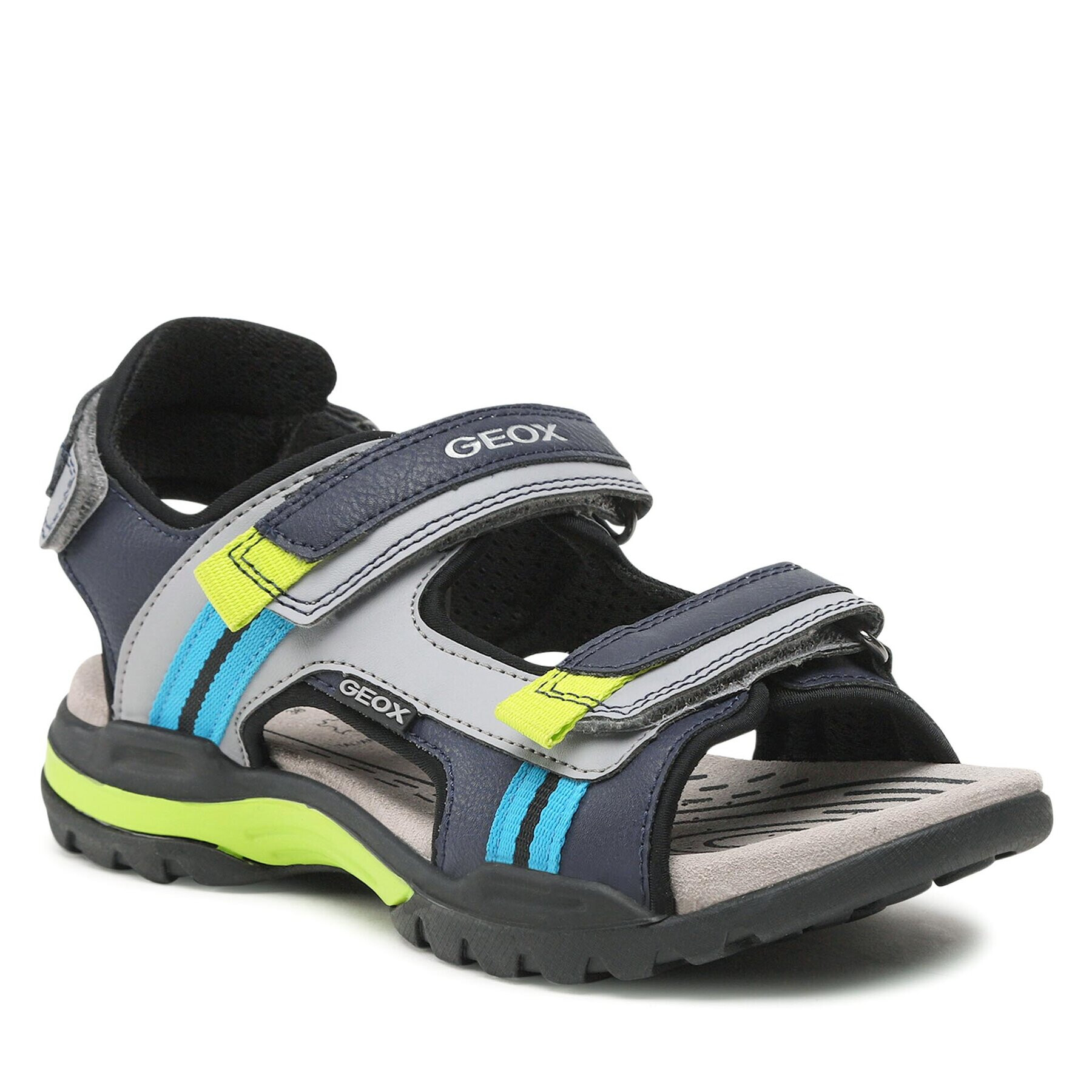 Geox Sandale J Borealis Boy J250RA01554C0661 D Bleumarin - Pled.ro