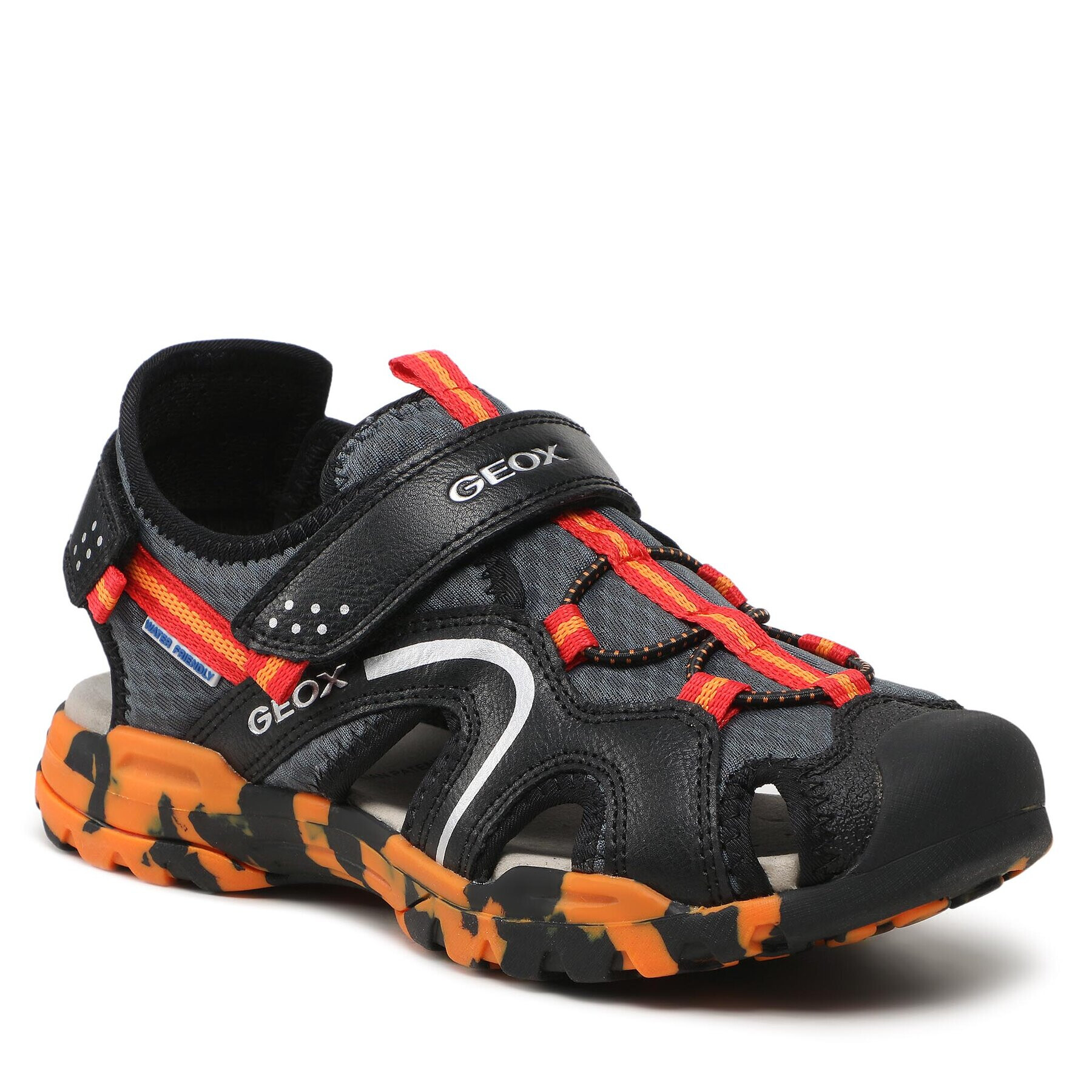 Geox Sandale J Borealis Boy J250RB014MEC0048 D Roșu - Pled.ro