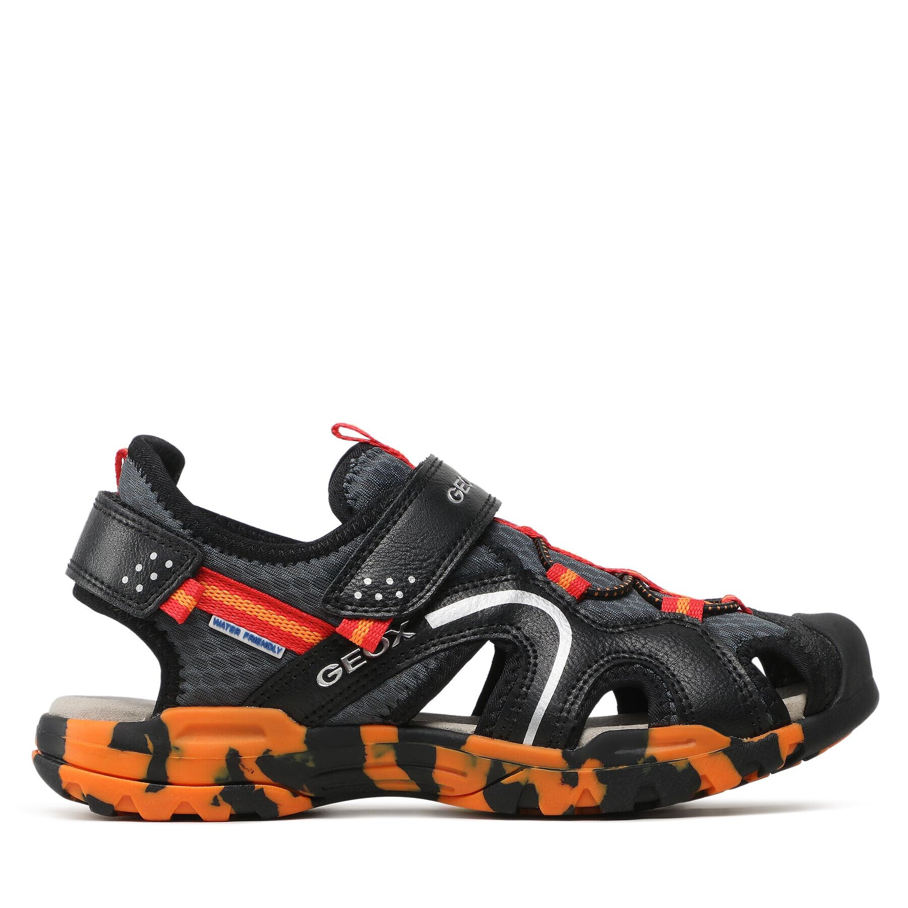 Geox Sandale J Borealis Boy J250RB014MEC0048 D Roșu - Pled.ro