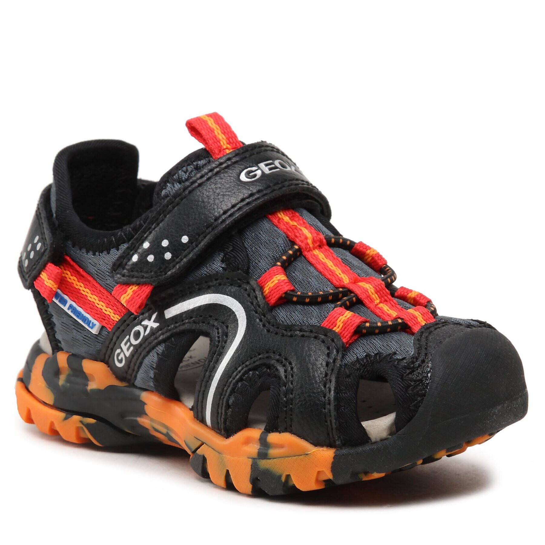 Geox Sandale J Borealis Boy J250RB014MEC0048 M Roșu - Pled.ro