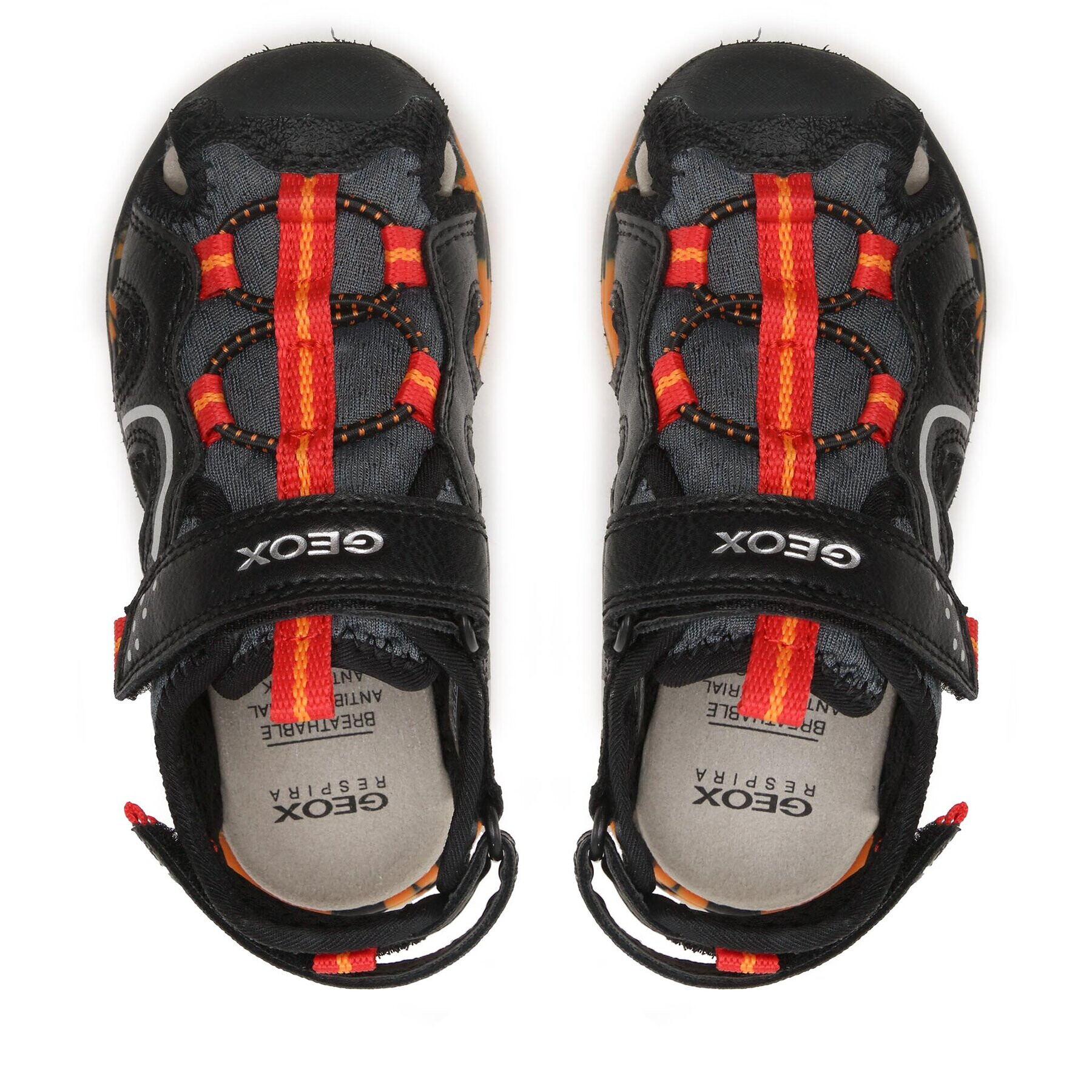 Geox Sandale J Borealis Boy J250RB014MEC0048 M Roșu - Pled.ro