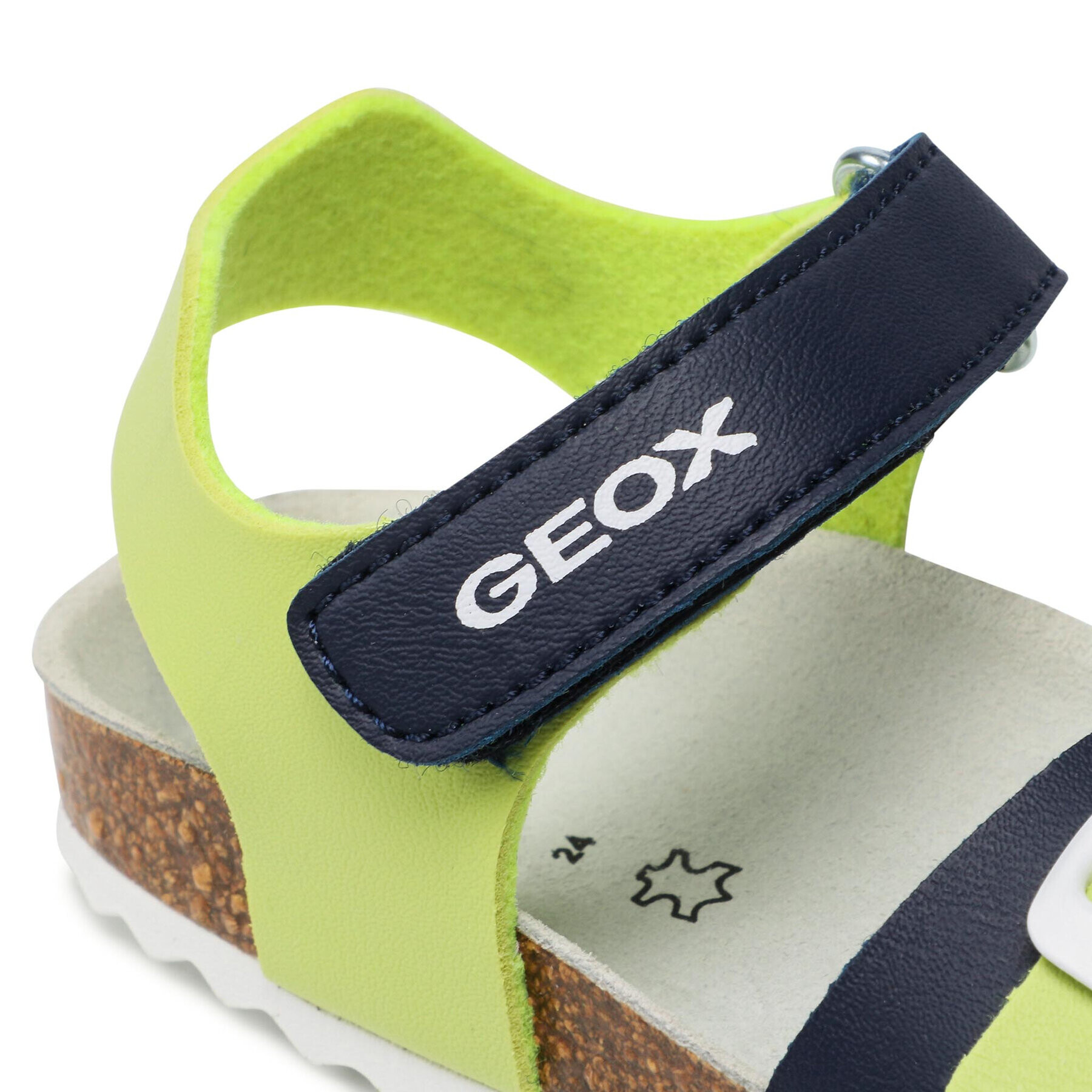 Geox Sandale J Ghita B. B J028LB 000BC C2294 M Verde - Pled.ro