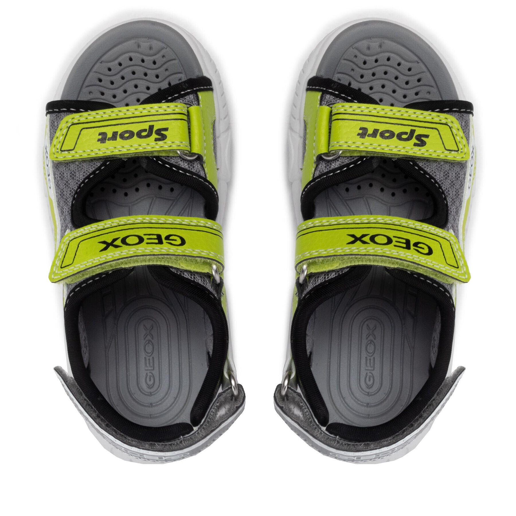 Geox Sandale J S. Wroom B. A J25GGA 014BU C3707 S Verde - Pled.ro